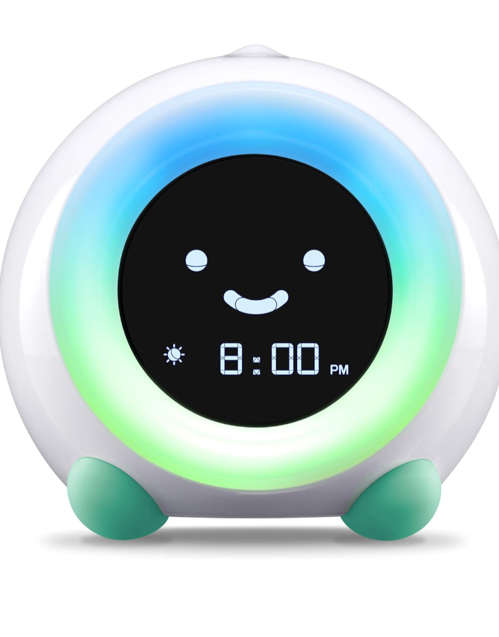 Mella: Alarm Clock, Ready to Rise Children's Sleep Trainer, Night Light, White