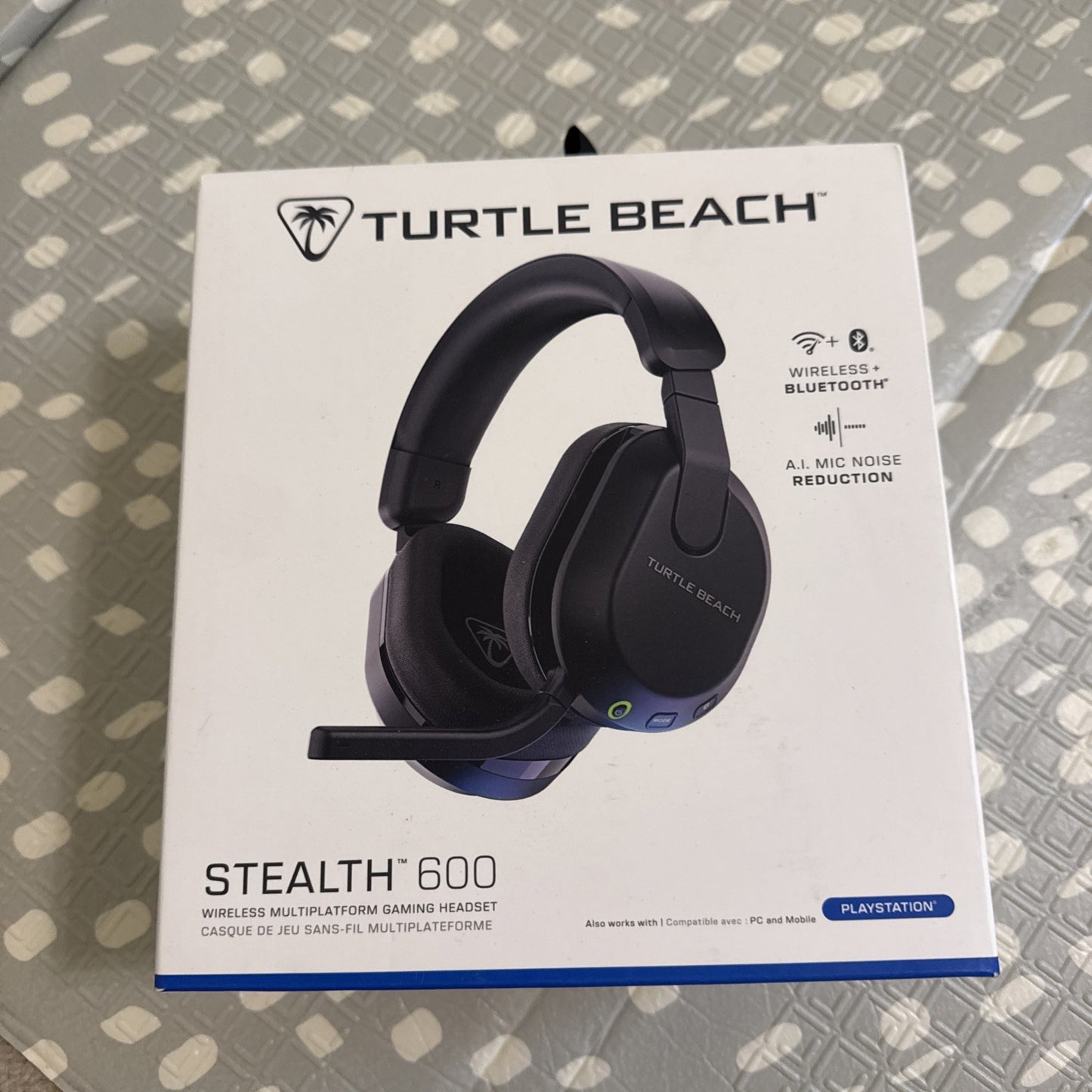 Turtle Beach Stealth 600 Gen 3 Wireless Headset for PlayStation - Black