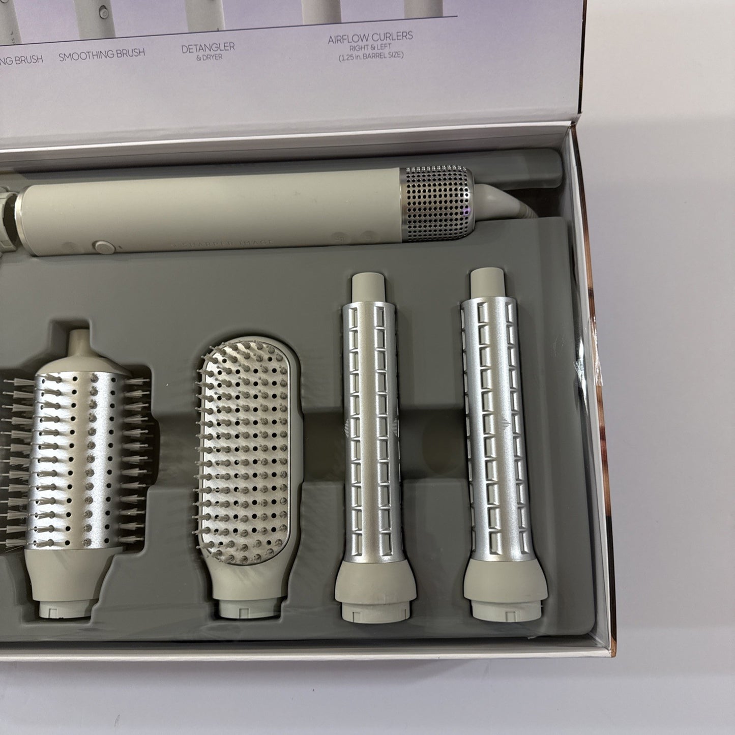 Sharper Image Revel 6 in 1 Hair Multi-Styler - 6 attachments