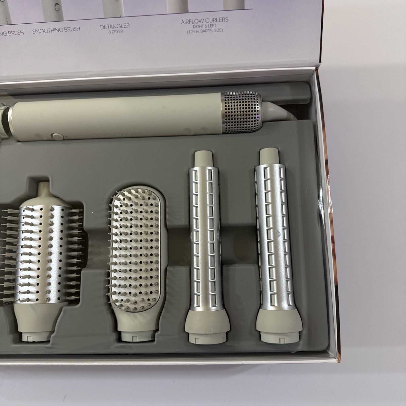 Sharper Image Revel 6 in 1 Hair Multi-Styler - 6 attachments