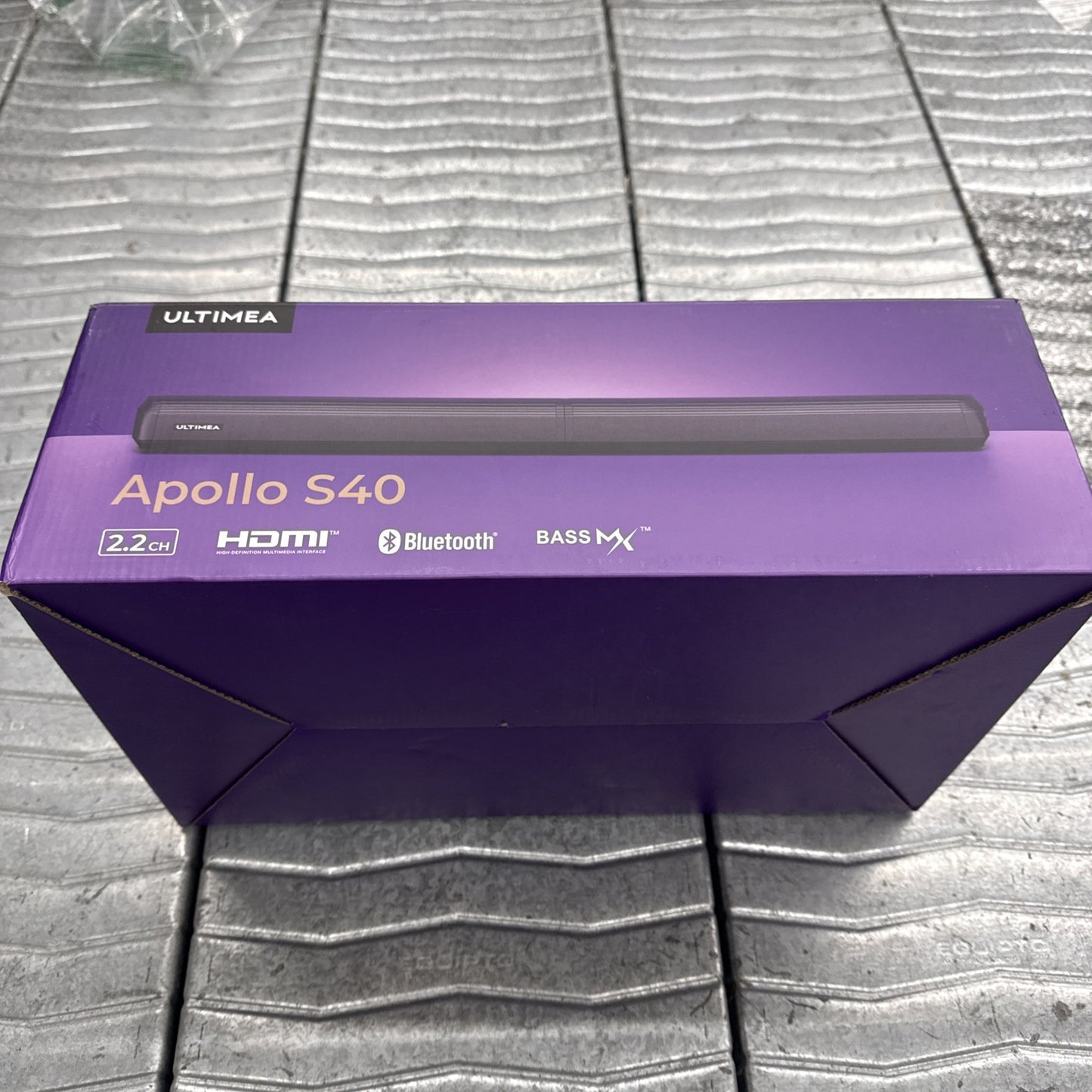 Ultimea Apollo S40 U3300 Black 2.2 Channel Detachable Soundbar No Remot 24V/2.5A