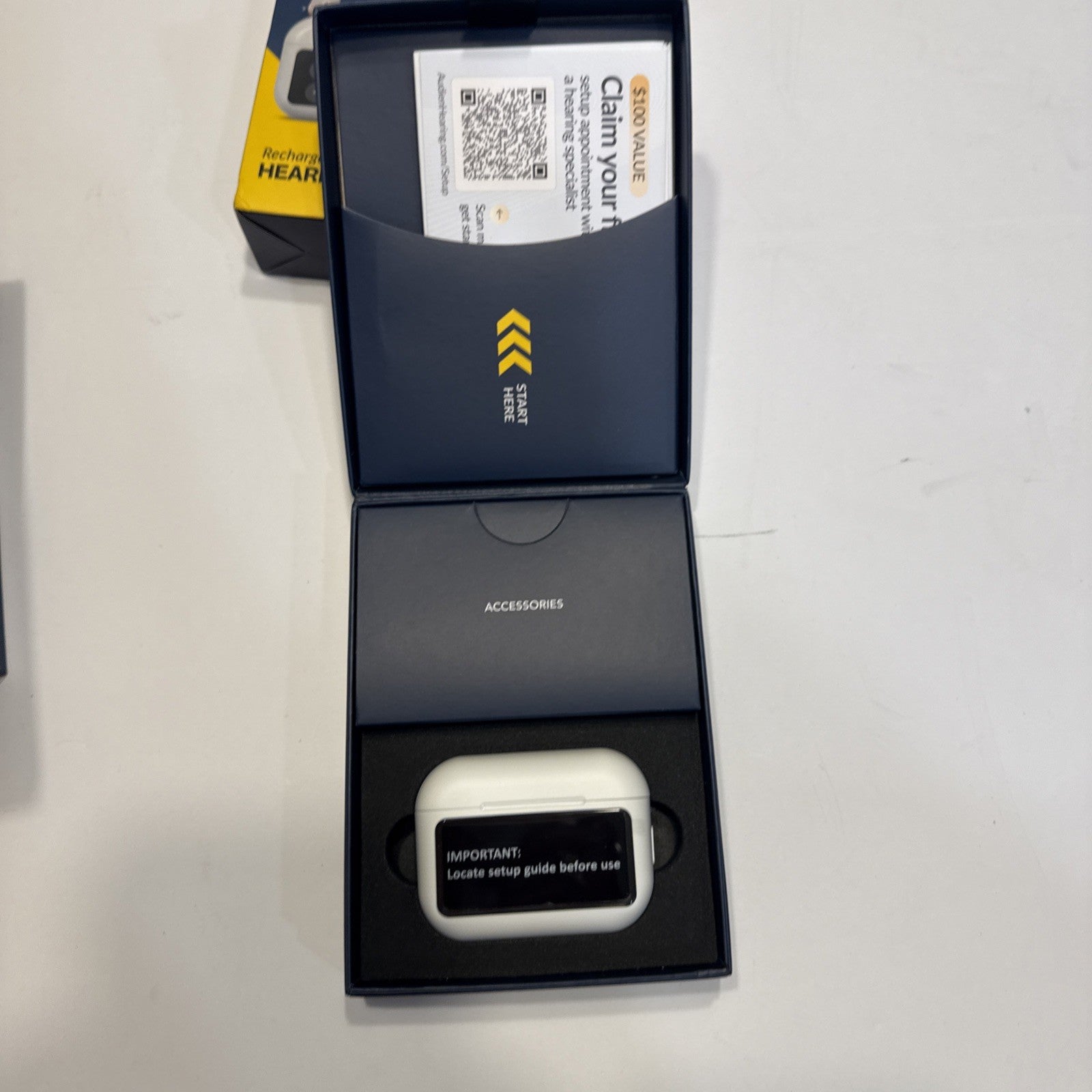 Audien Hearing  ATOM X -Rechargeable OTC Hearing Aids  BLUETOOTH