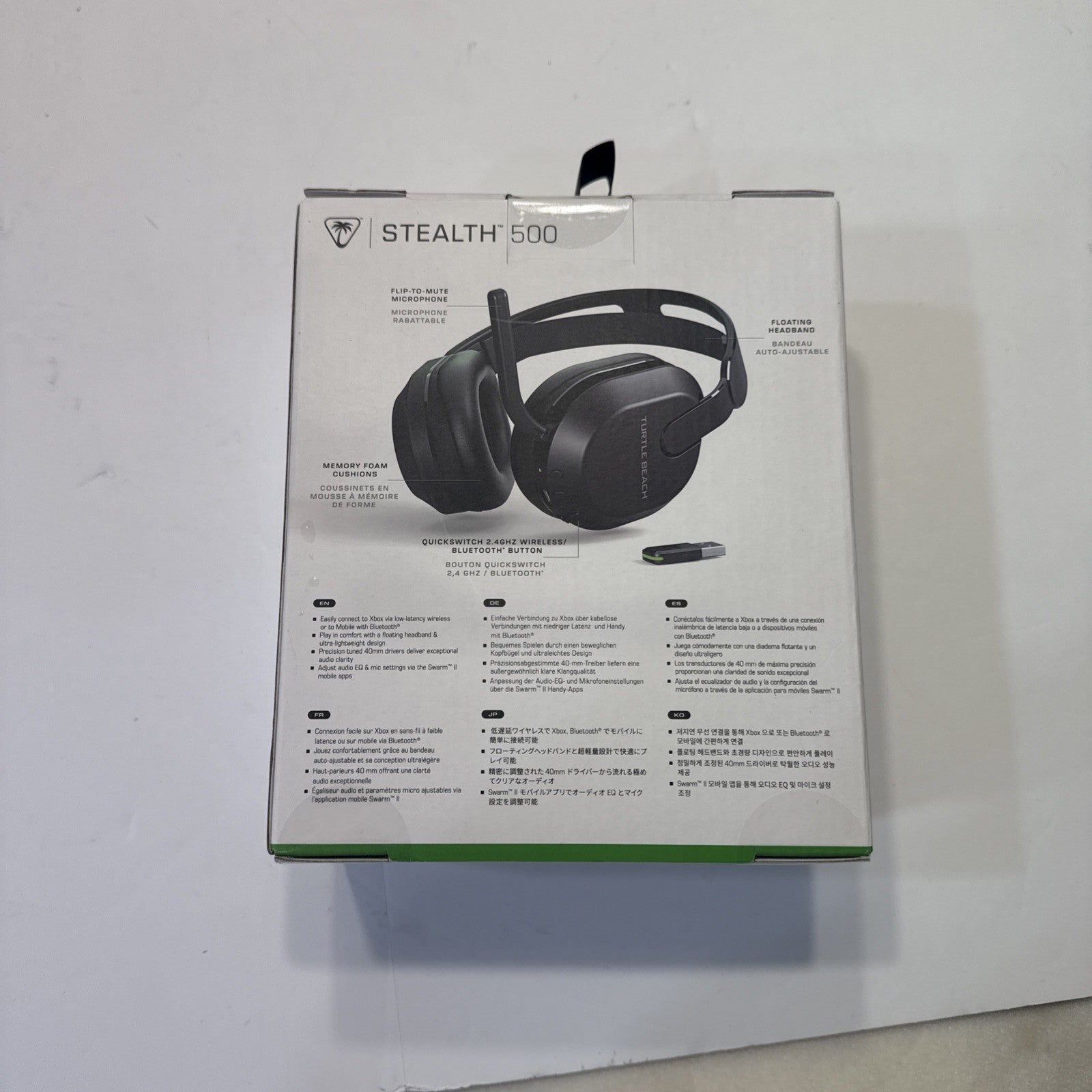 New Turtle Beach Stealth 500 Xbox Wireless Bluetooth Gaming Headset & Microphone