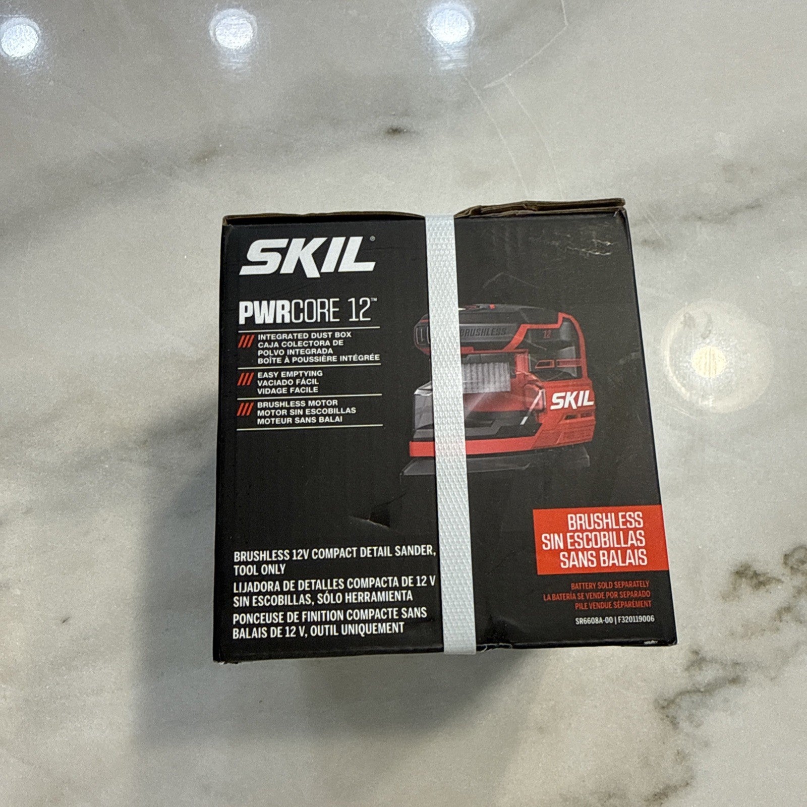 SKIL PWR CORE 12 Brushless 12V Compact Detail Sander - Tool Only (BRAND NEW)