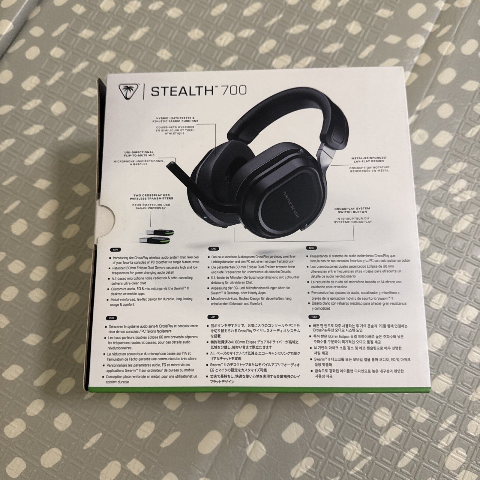 Turtle Beach Stealth 700 Gen 3 Wireless Gaming Headset Xbox PS5 PC Black NEW