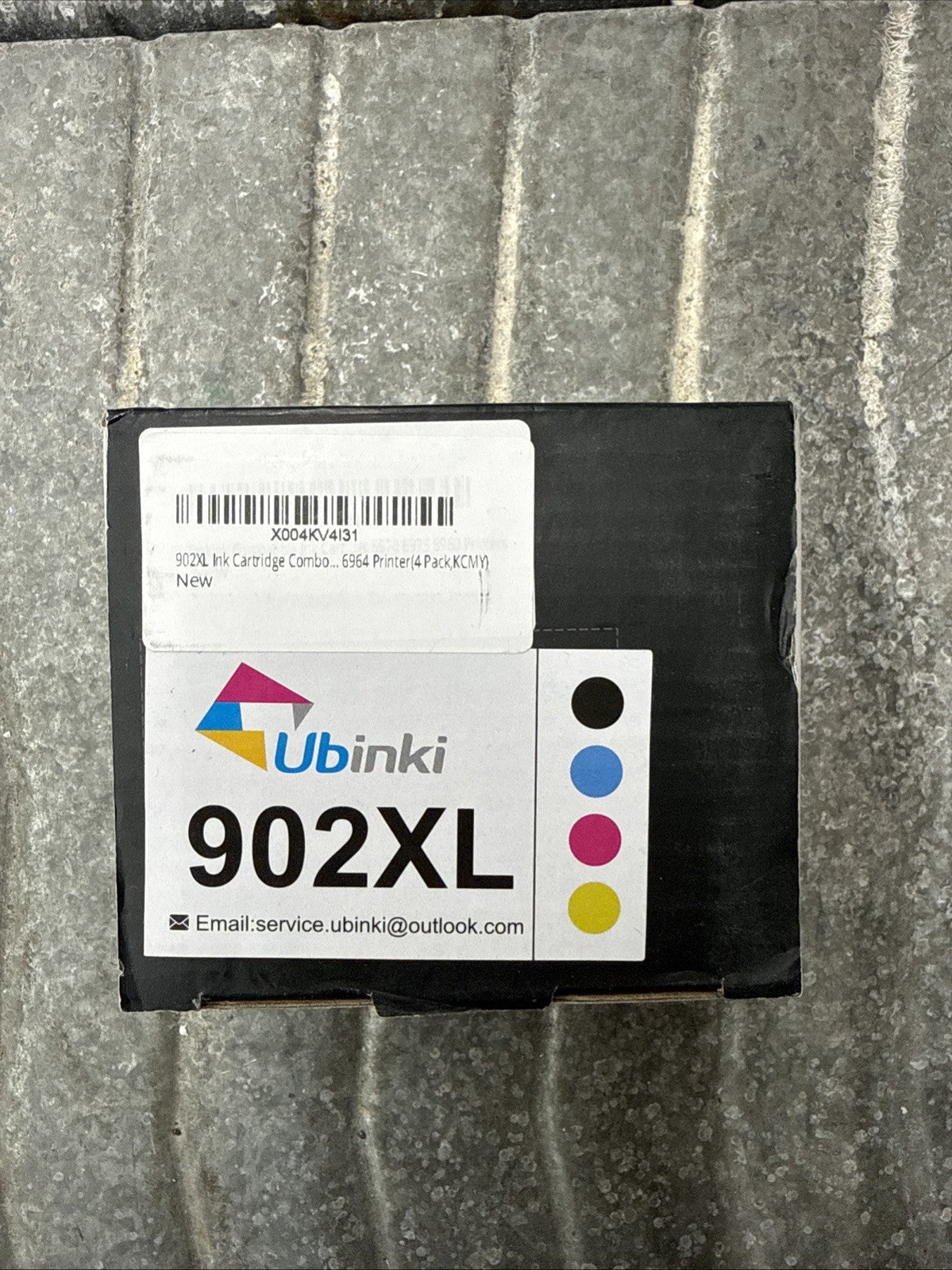 Ubinki 902XL Ink Replacement For HP  Black, Cyan, Magenta,Yellow Open Box Sealed