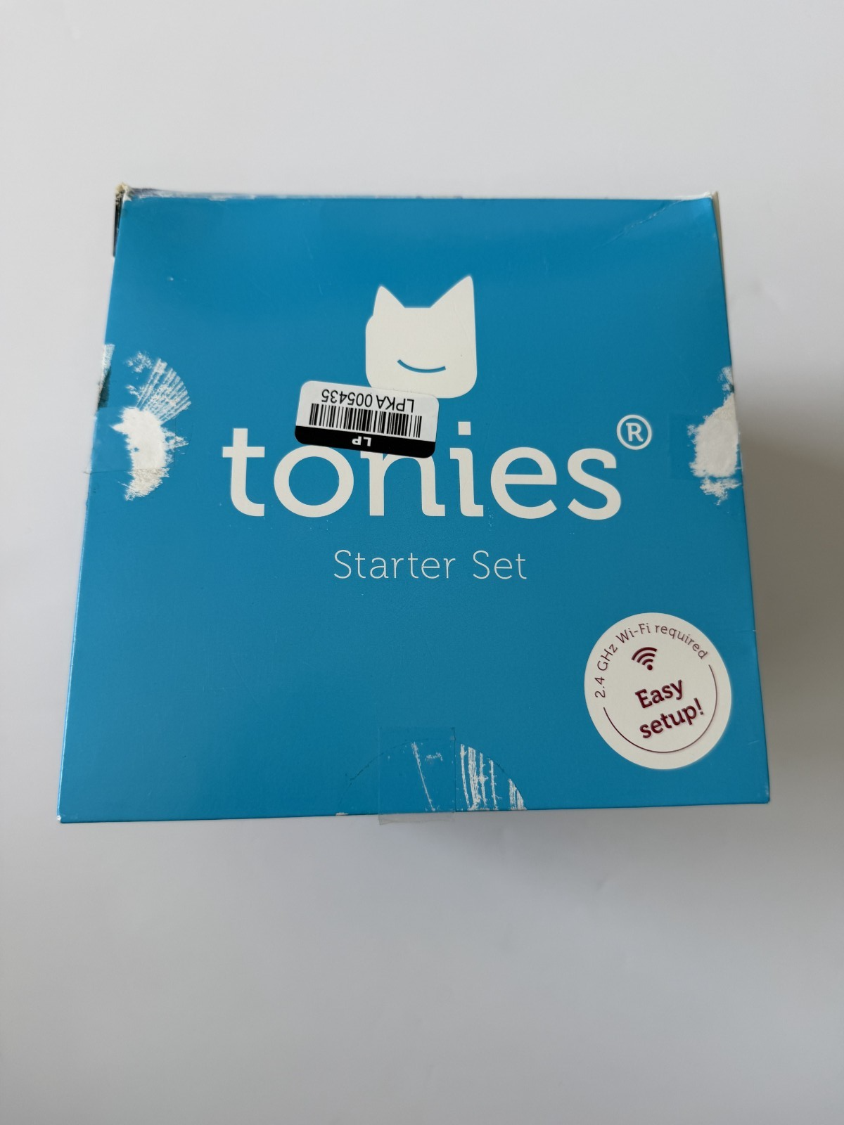 Tonies Original Tonie Box Frozen Sky Blue With Charging Station- Without Elsa