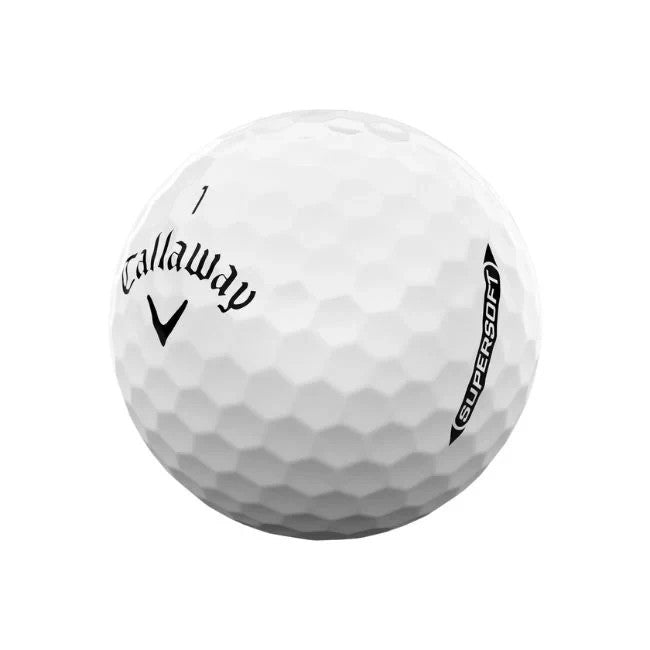 Callaway Supersoft Golf Balls 2025 One Dozen White.