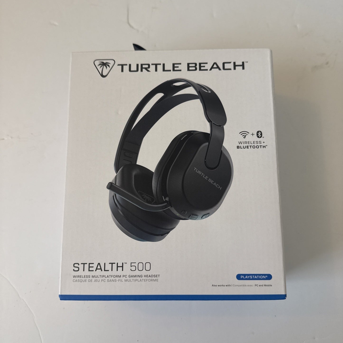 NEW SEALED Turtle Beach Stealth 500 Wireless Gaming Headset For Playstation + PC