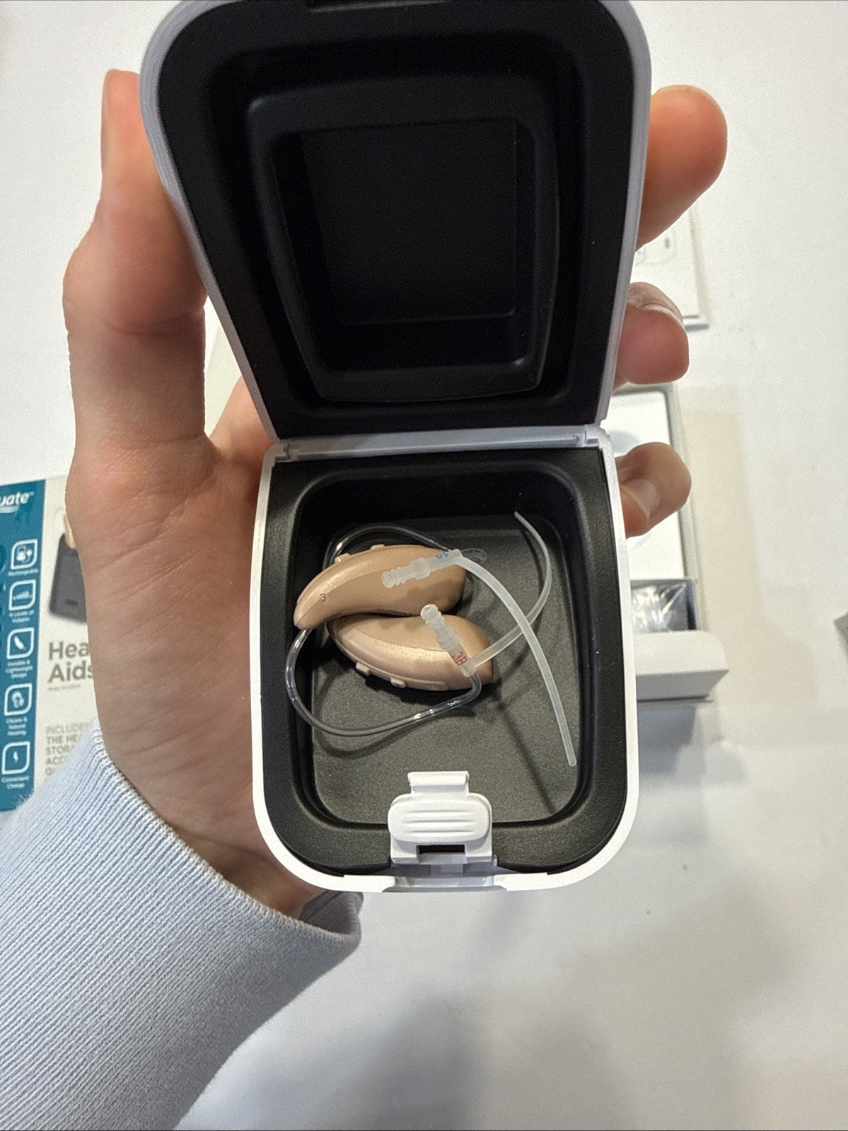 Equate OTC Rechargeable Hearing Aid Model JH-D26AT -