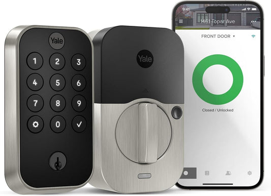 Yale Assure Lock 2 Wi-Fi Keypad Smart Lock Satin Nickel - open box