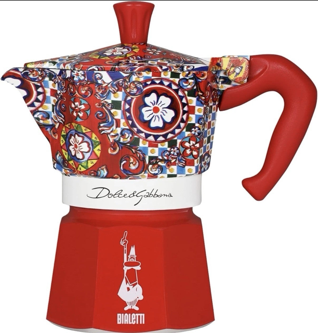 Bialetti Dolce & Gabbana Mocha Express 3 Cup Open Fire (Coffee Maker Espresso