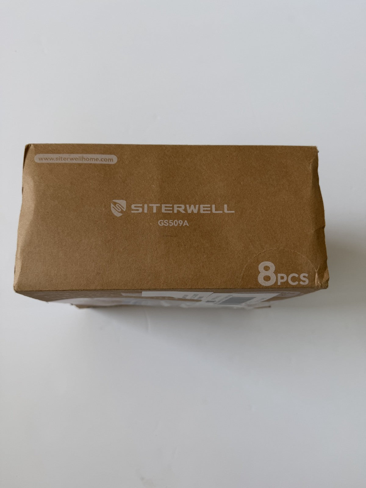 Siterwell Photoelectric Smoke Alarm 8 PCS - 10-Year Battery GS509A