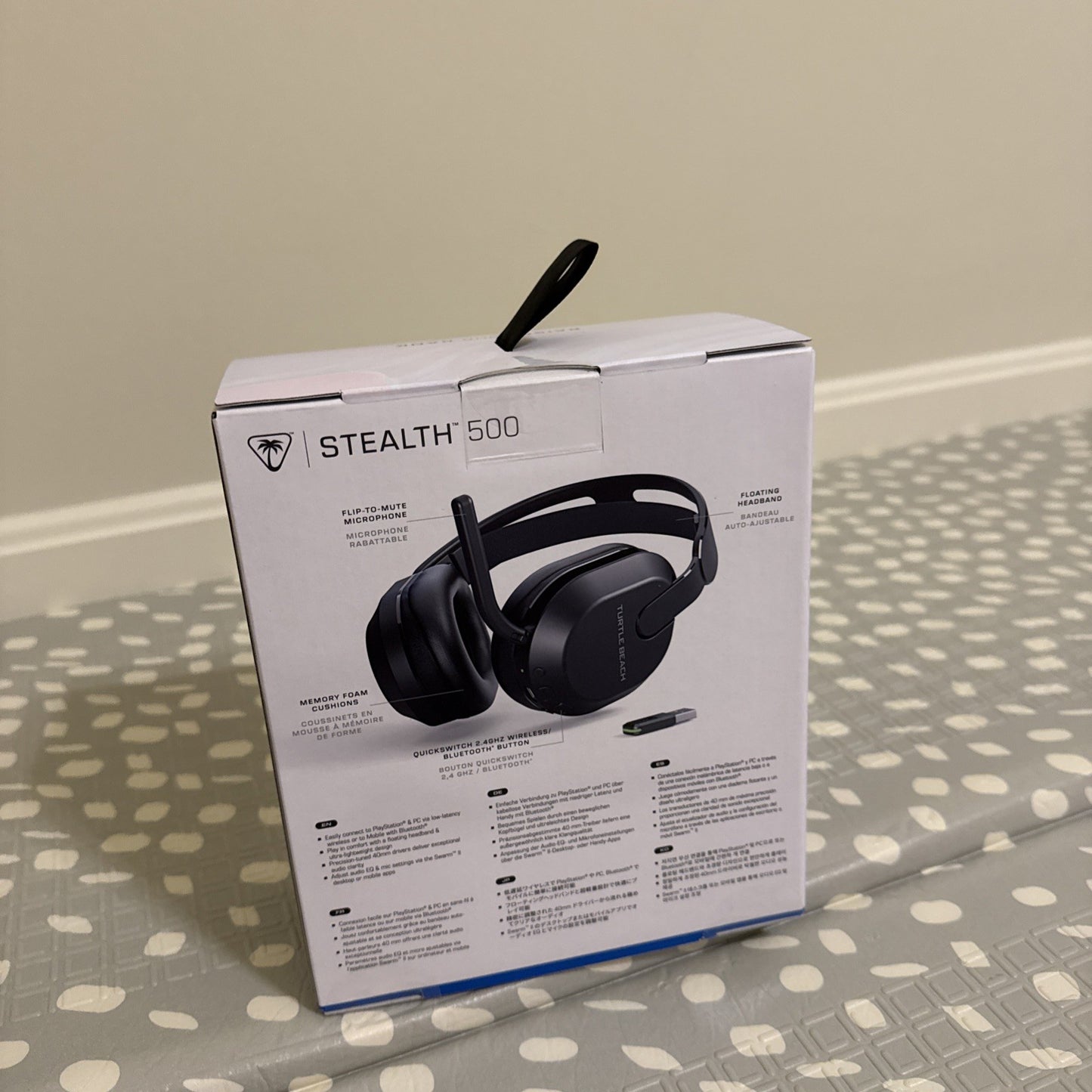 NEW SEALED Turtle Beach Stealth 500 Wireless Gaming Headset For Playstation + PC