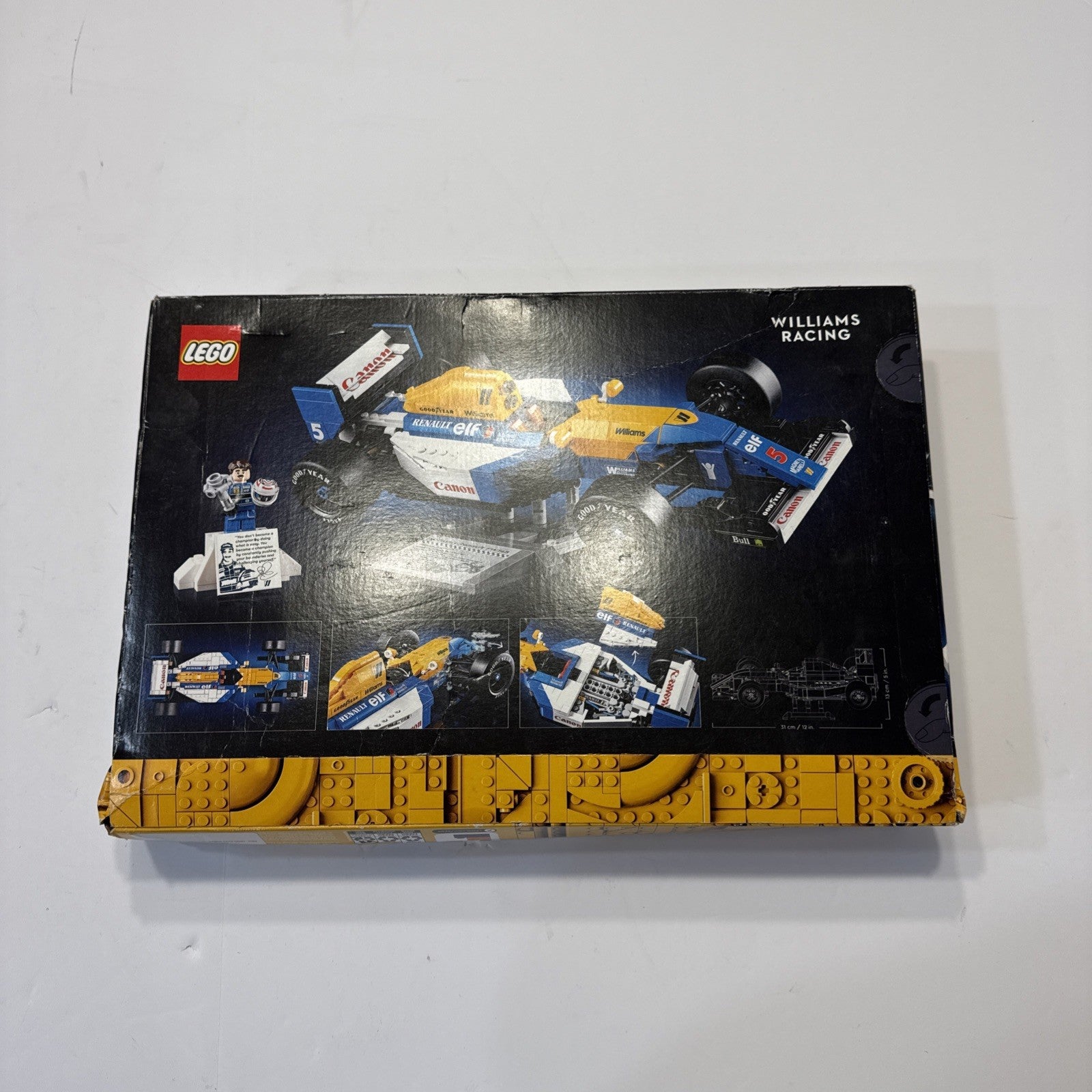 LEGO Icons: Williams Racing Fw14b & Nigel Mansell (10353)