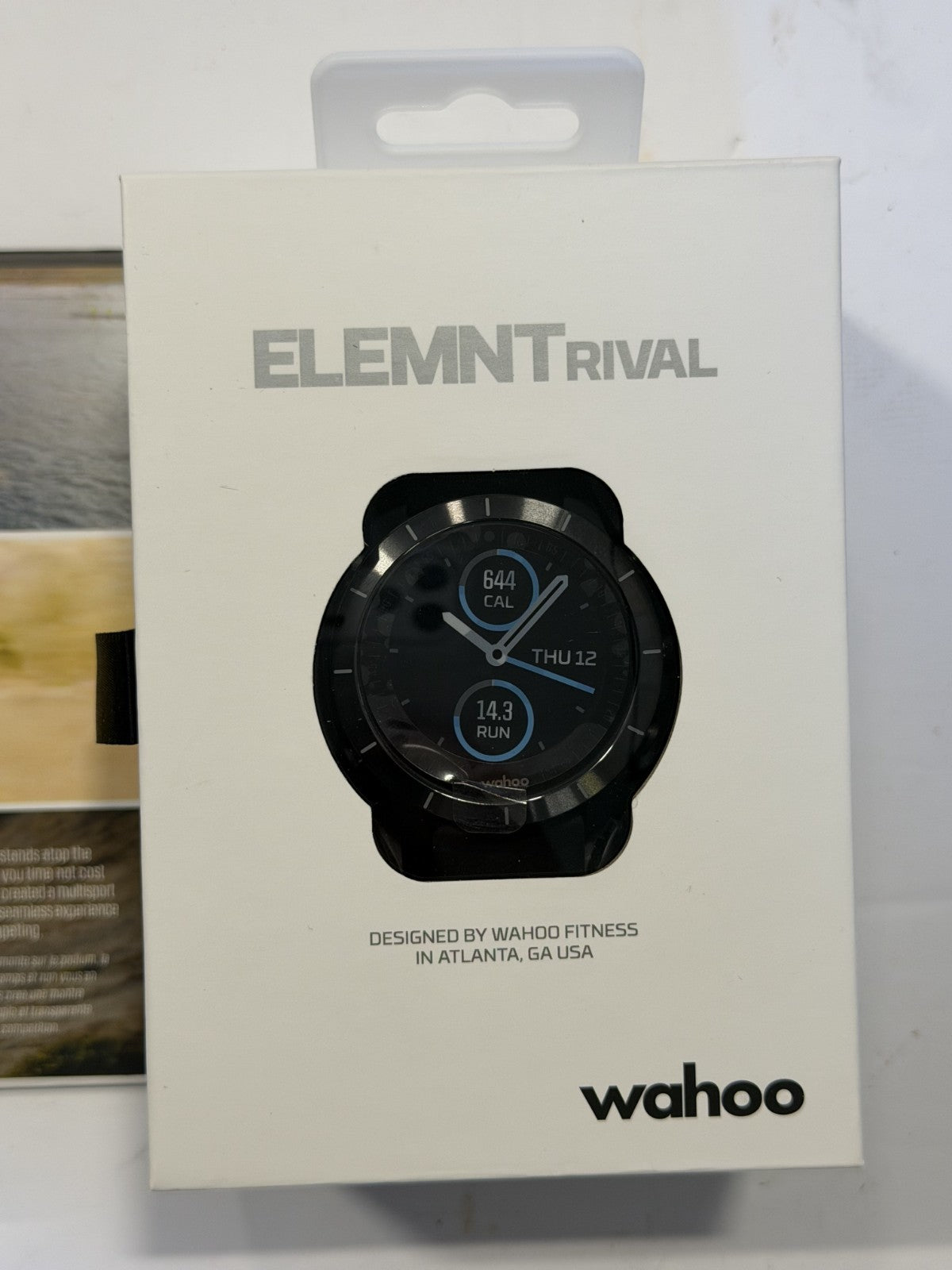 Wahoo ELEMNT RIVAL Multisport GPS Watch - Black