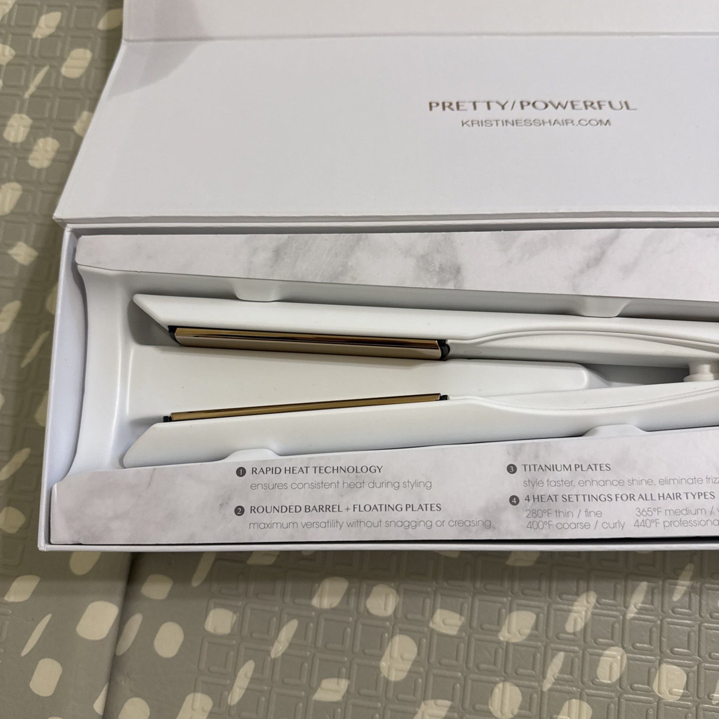 Kristin Ess 3-in-1 Flat Iron - 1 1/4 inch