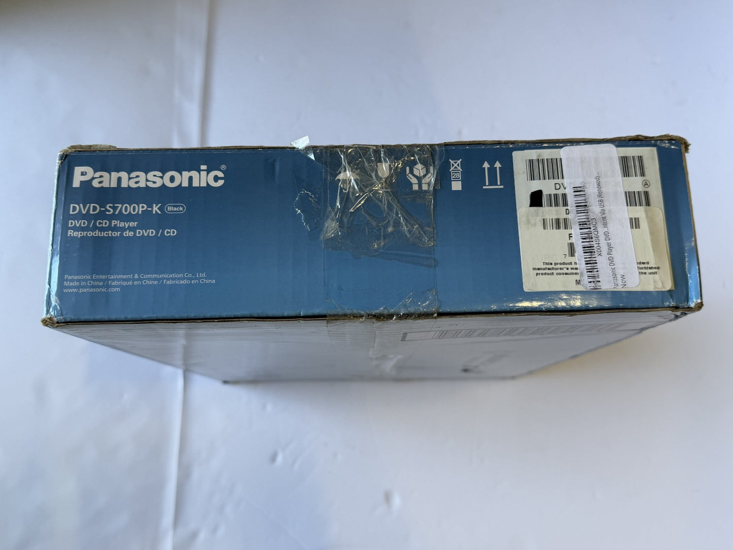 Panasonic  DVD- S700P-K Player with Dolby Digital Sound, 1080p HD Upscaling, HDM