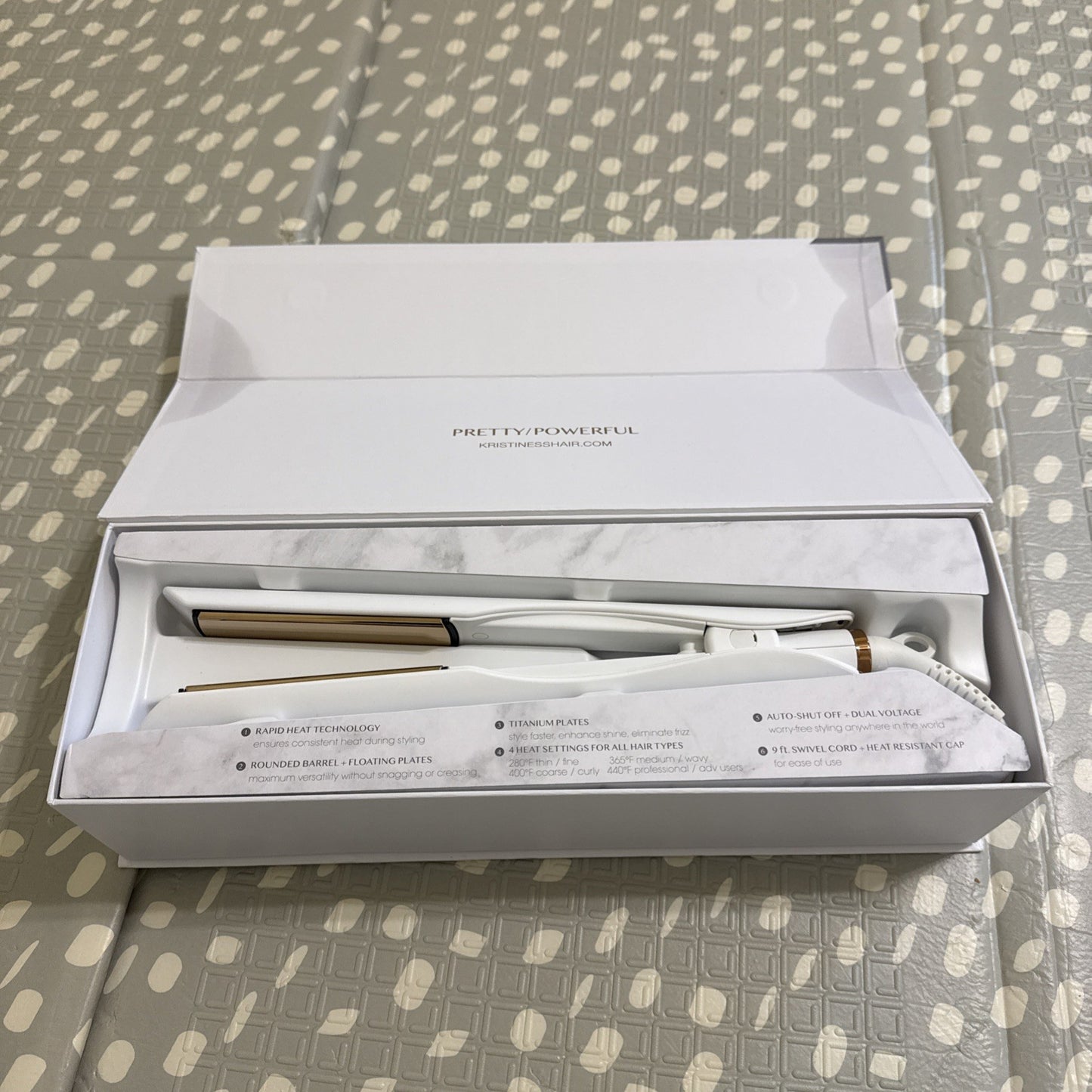 Kristin Ess 3-in-1 Flat Iron - 1 1/4 inch