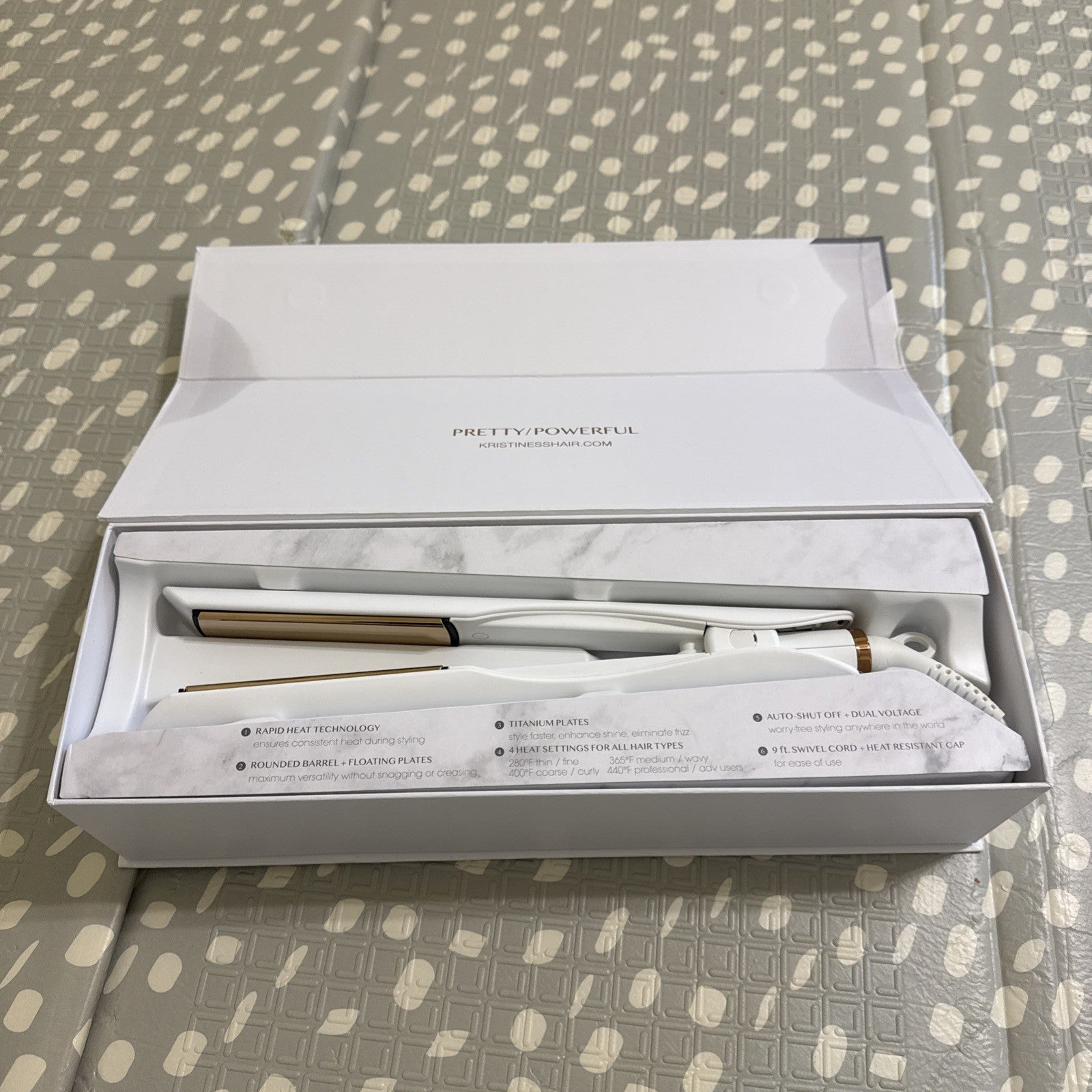 Kristin Ess 3-in-1 Flat Iron - 1 1/4 inch