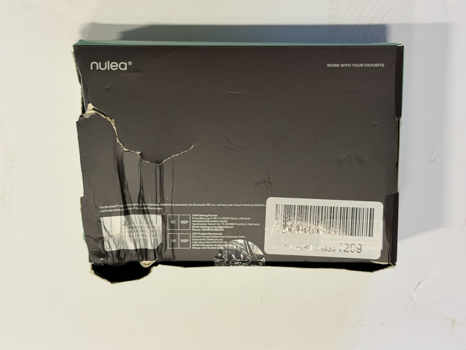 nulea m501 wireless trackball mouse