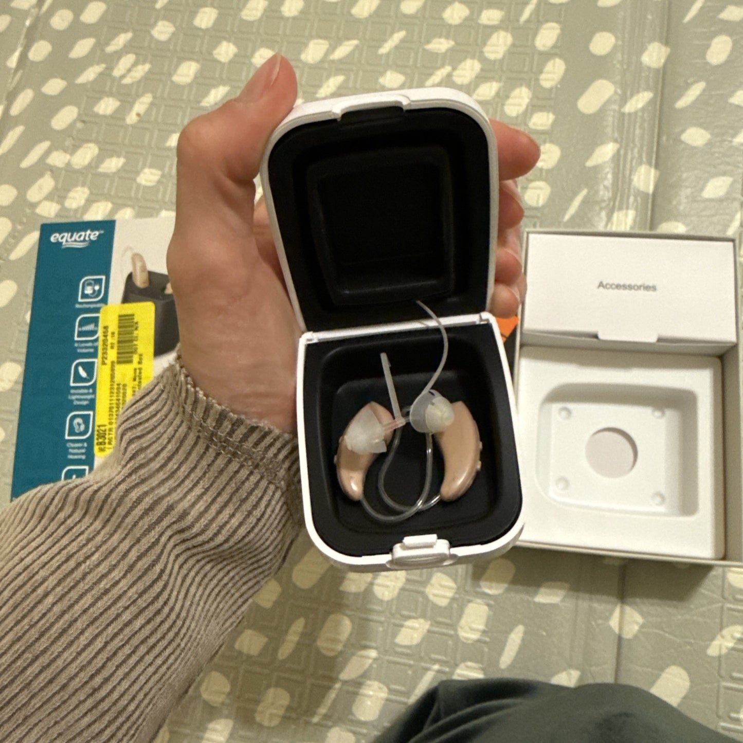Equate OTC Hearing Aid Model JH-D26AT