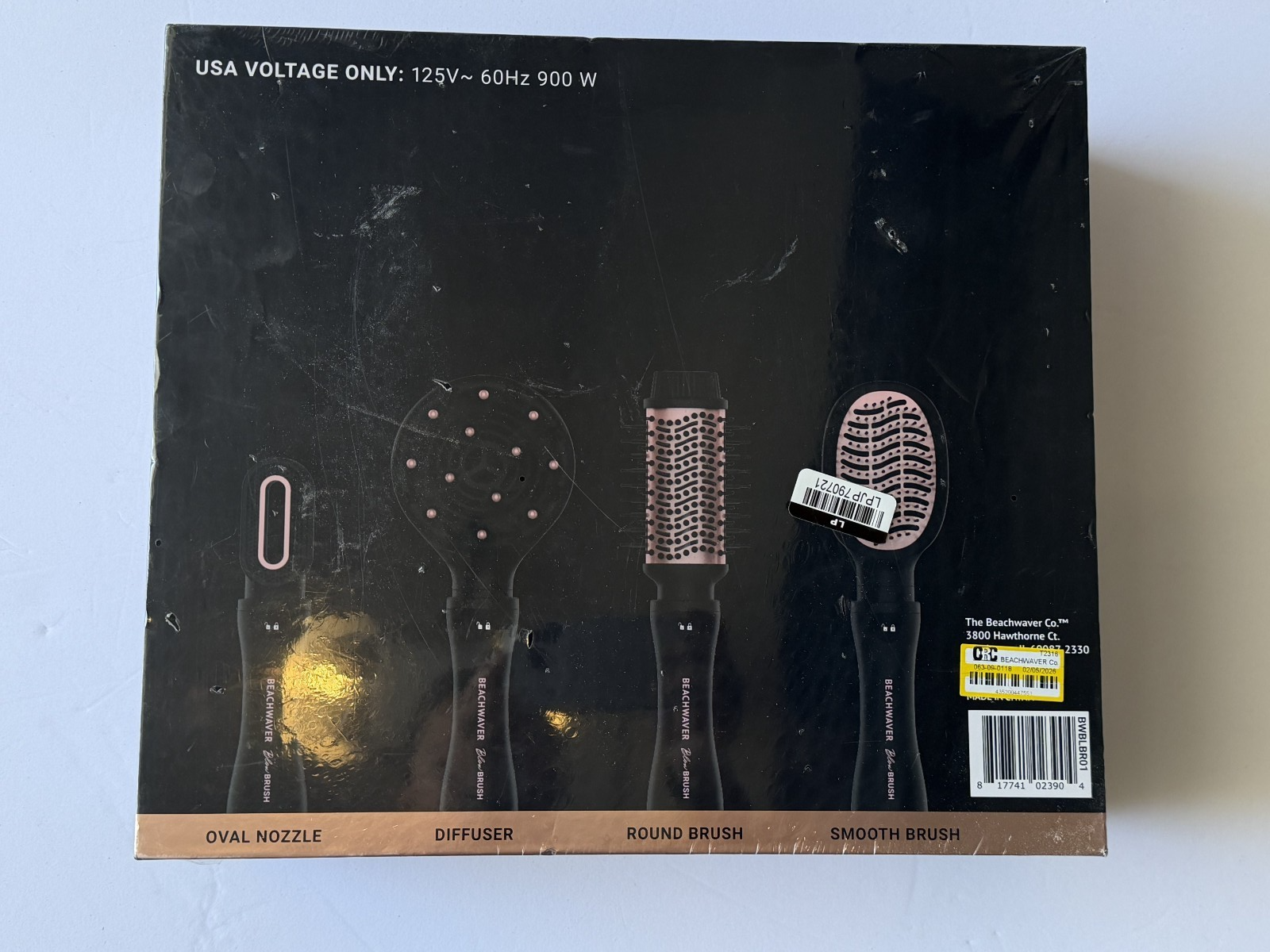 Beachwaver Blow Brush 4 In 1 Hair Dryer Set New In Box & Sealed