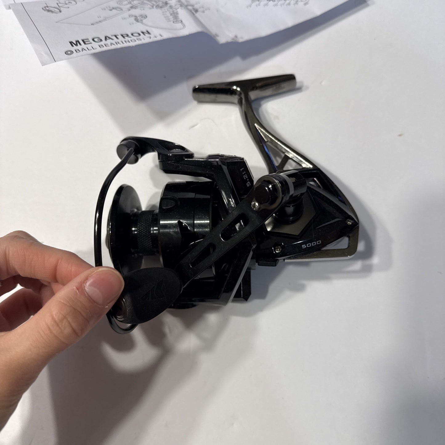 KastKing MegaTron Spinning Reel Great Freshwater&Saltwater Spin Fishing Reels US