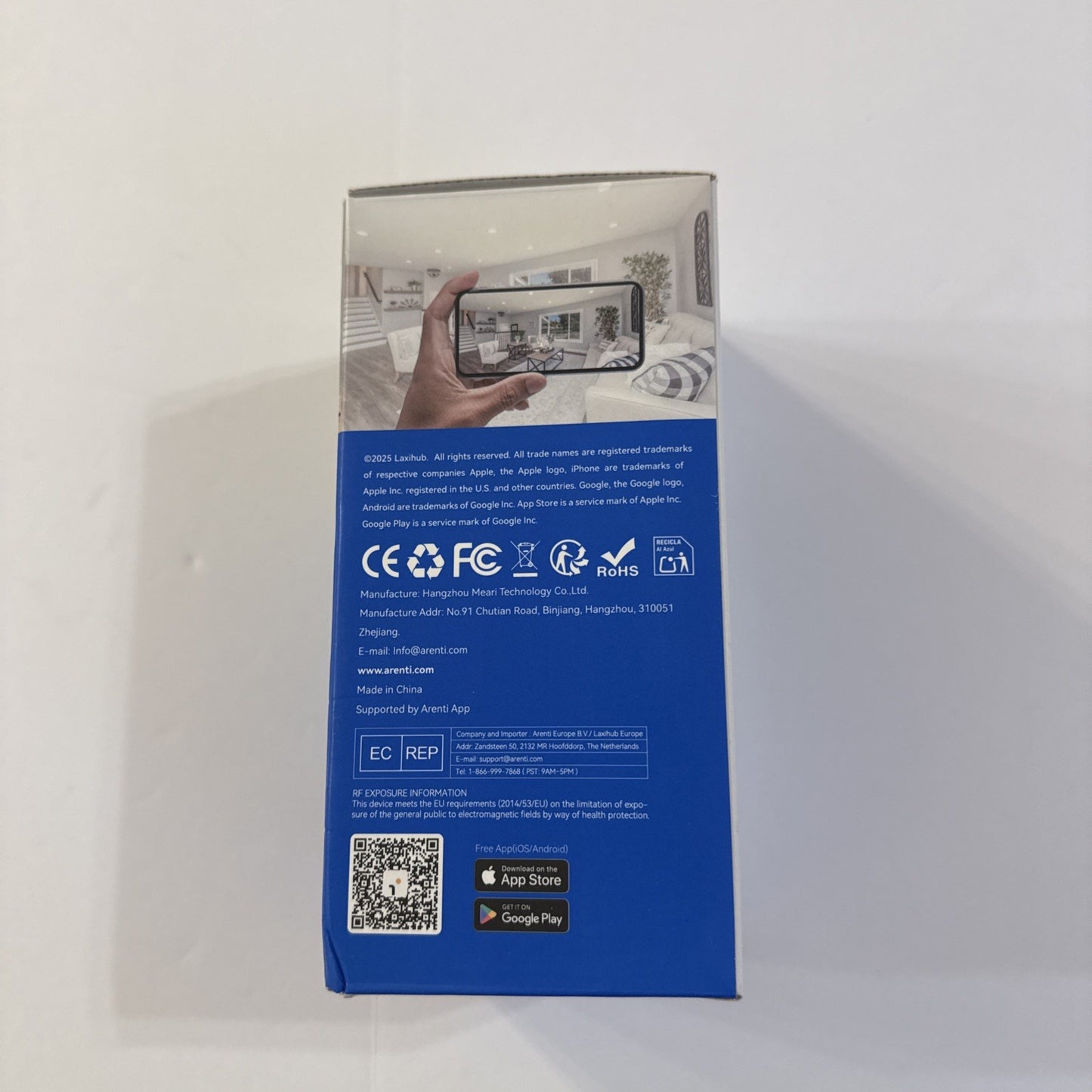Laxihub P7 2k  Smart Indoor Wi-Fi Security Camera