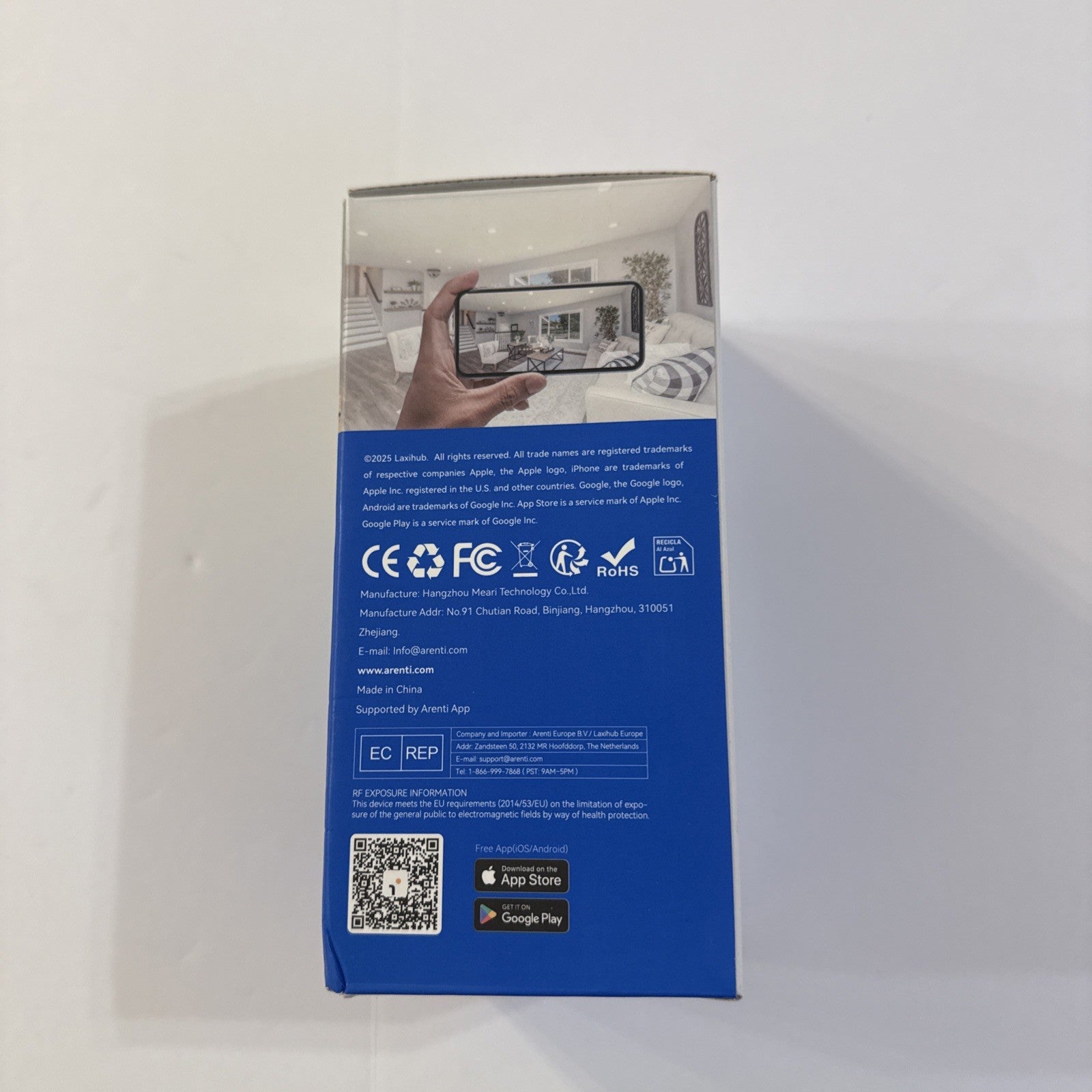 Laxihub P7 2k  Smart Indoor Wi-Fi Security Camera