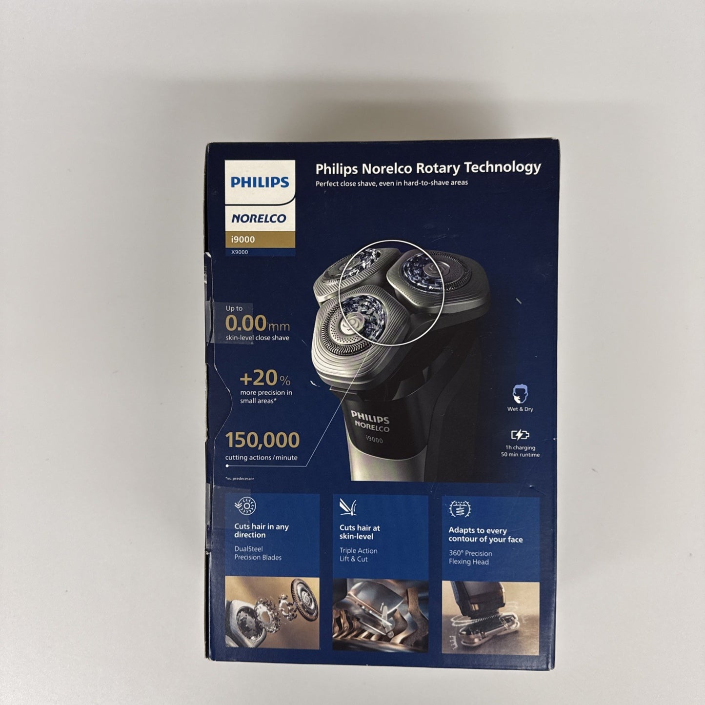 Philips Norelco Shaver i9000 Prestige Wet & Dry Electric Shaver New!!!