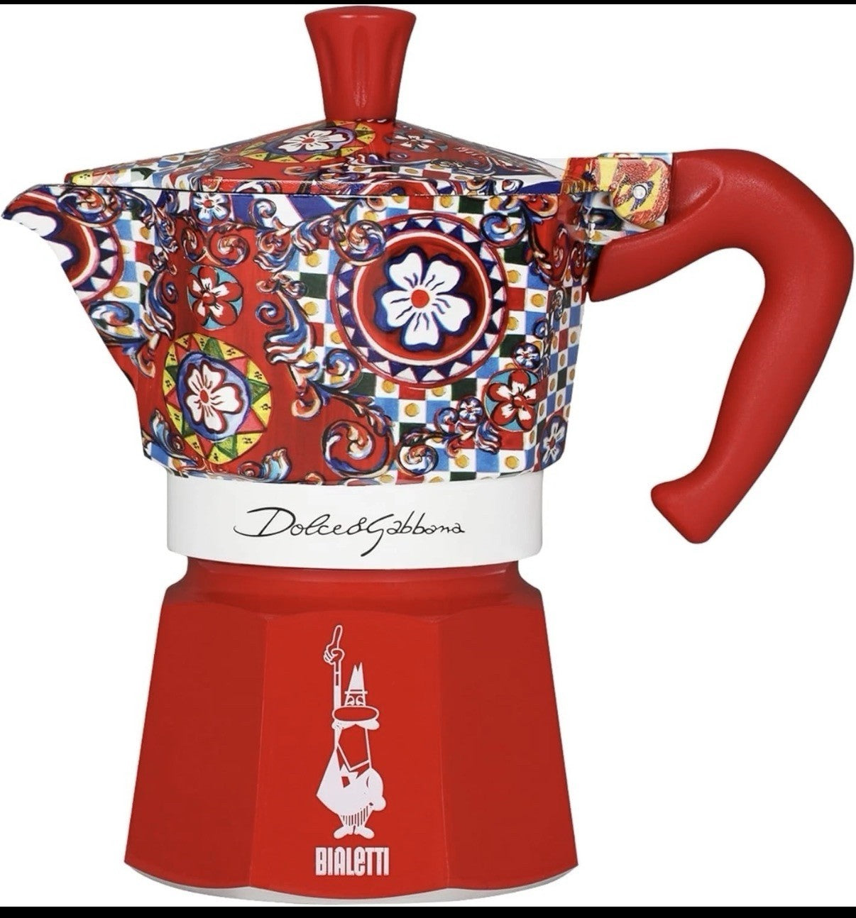 Bialetti Dolce & Gabbana Mocha Express 3 Cup Open Fire (Coffee Maker Espresso