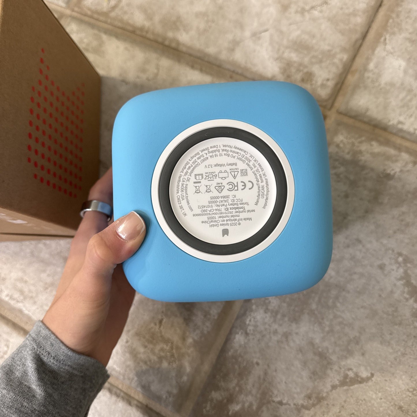 Baby Blue Tonies Toniebox Starter Set Includes