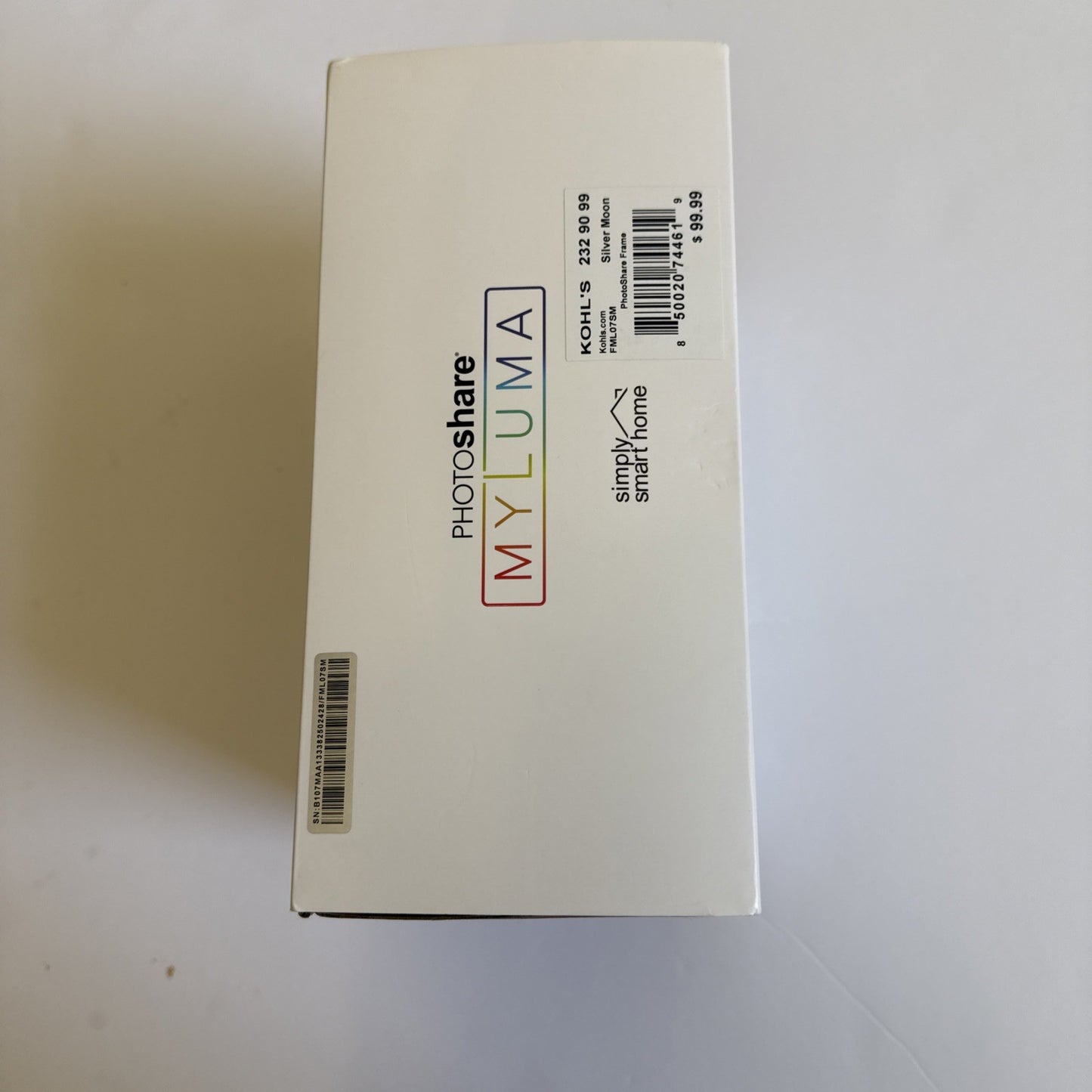 Myluma Photoshare 7inch Silver Moon LED Smart Frame NIB Model FML07SM