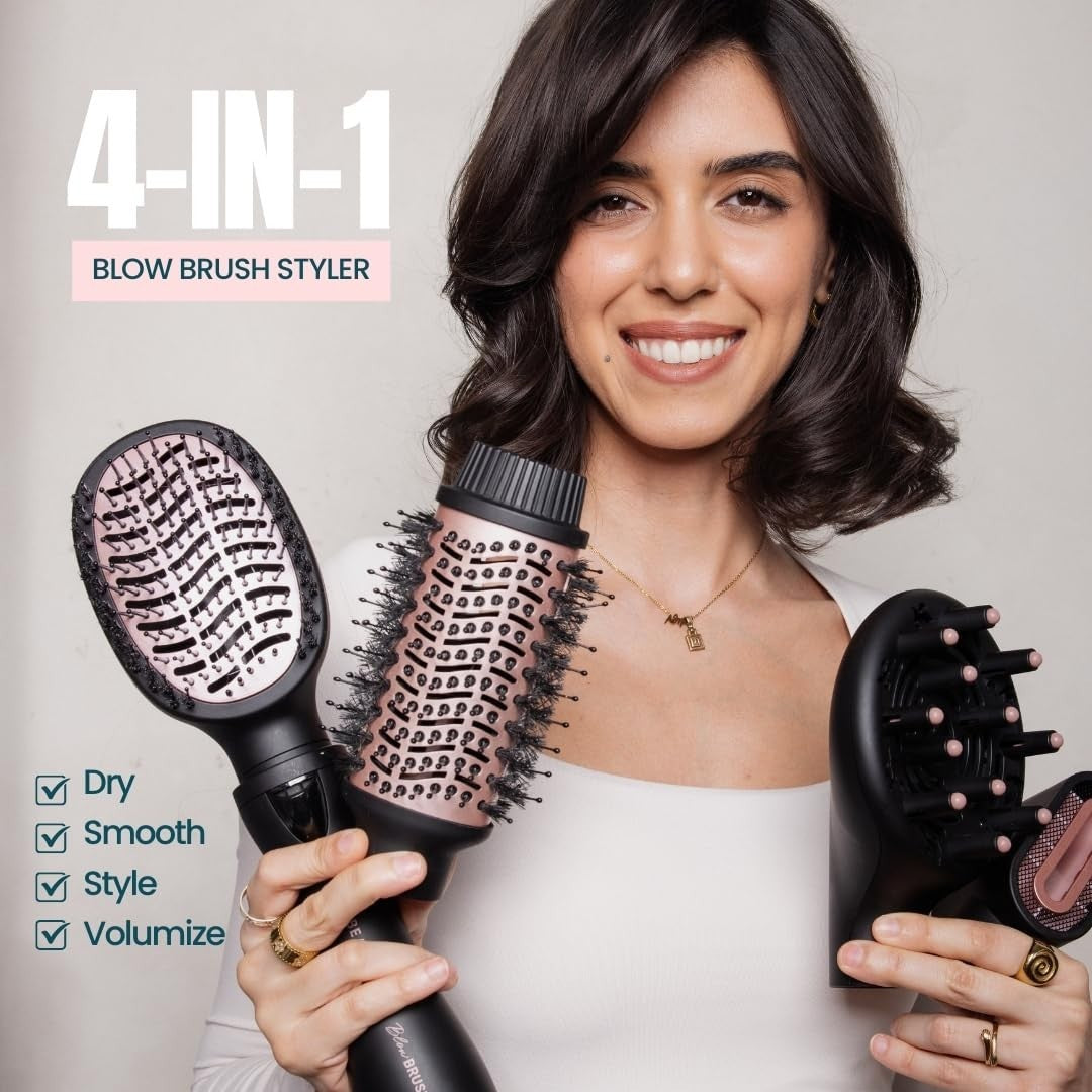 Beachwaver Blow Brush 4 In 1 Hair Dryer Set New In Box & Sealed