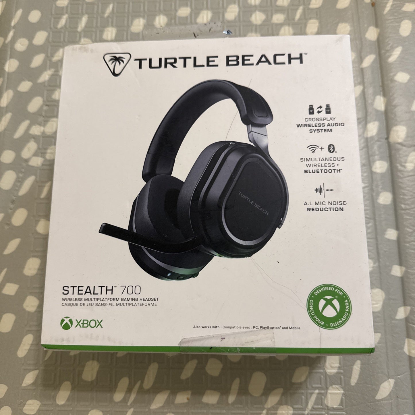 Turtle Beach Stealth 700 Gen 3 Wireless Gaming Headset Xbox PS5 PC Black NEW!!