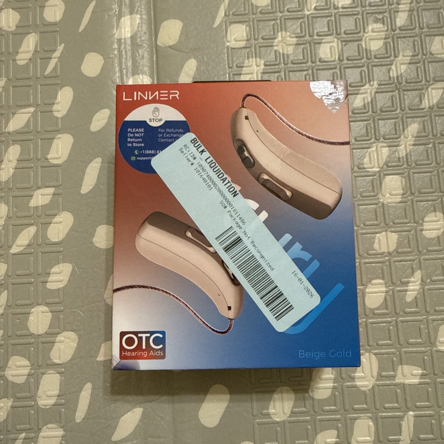 Linner Mercury Hearing Aids, Hearing Device, Aid for Hearing OTC