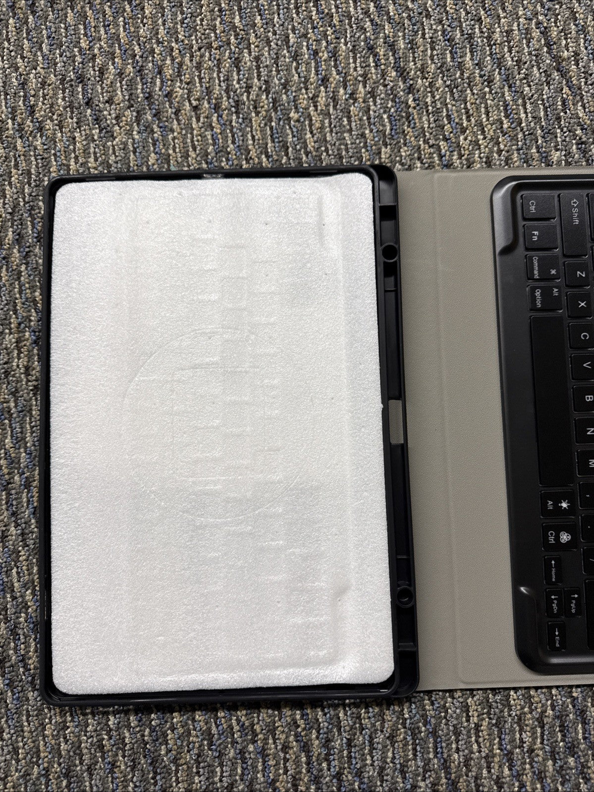 Keyboard Case for Samsung Galaxy Tab S9+ Black NEW