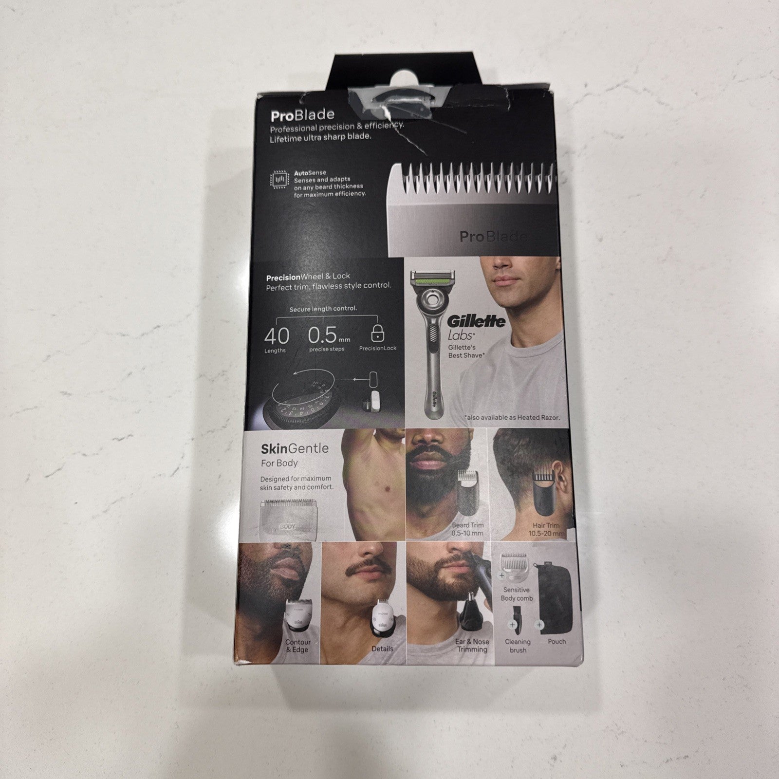 Braun Men's All-In-One Series 9 Trimmer Kit for Beard, Face, Hair (READ)