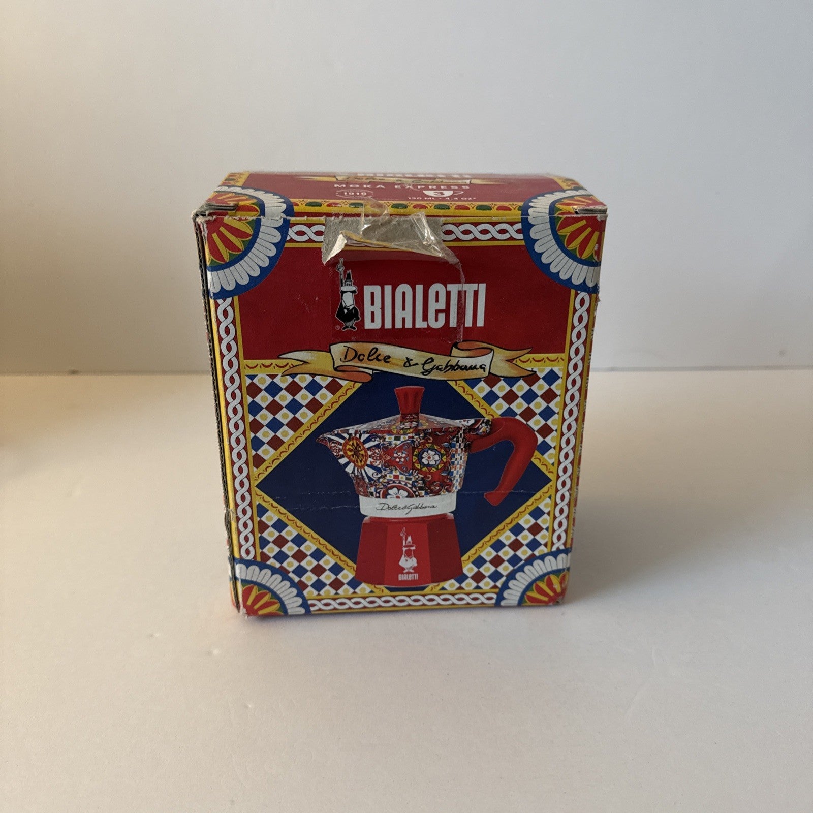 Bialetti Dolce & Gabbana Mocha Express 3 Cup Open Fire (Coffee Maker Espresso