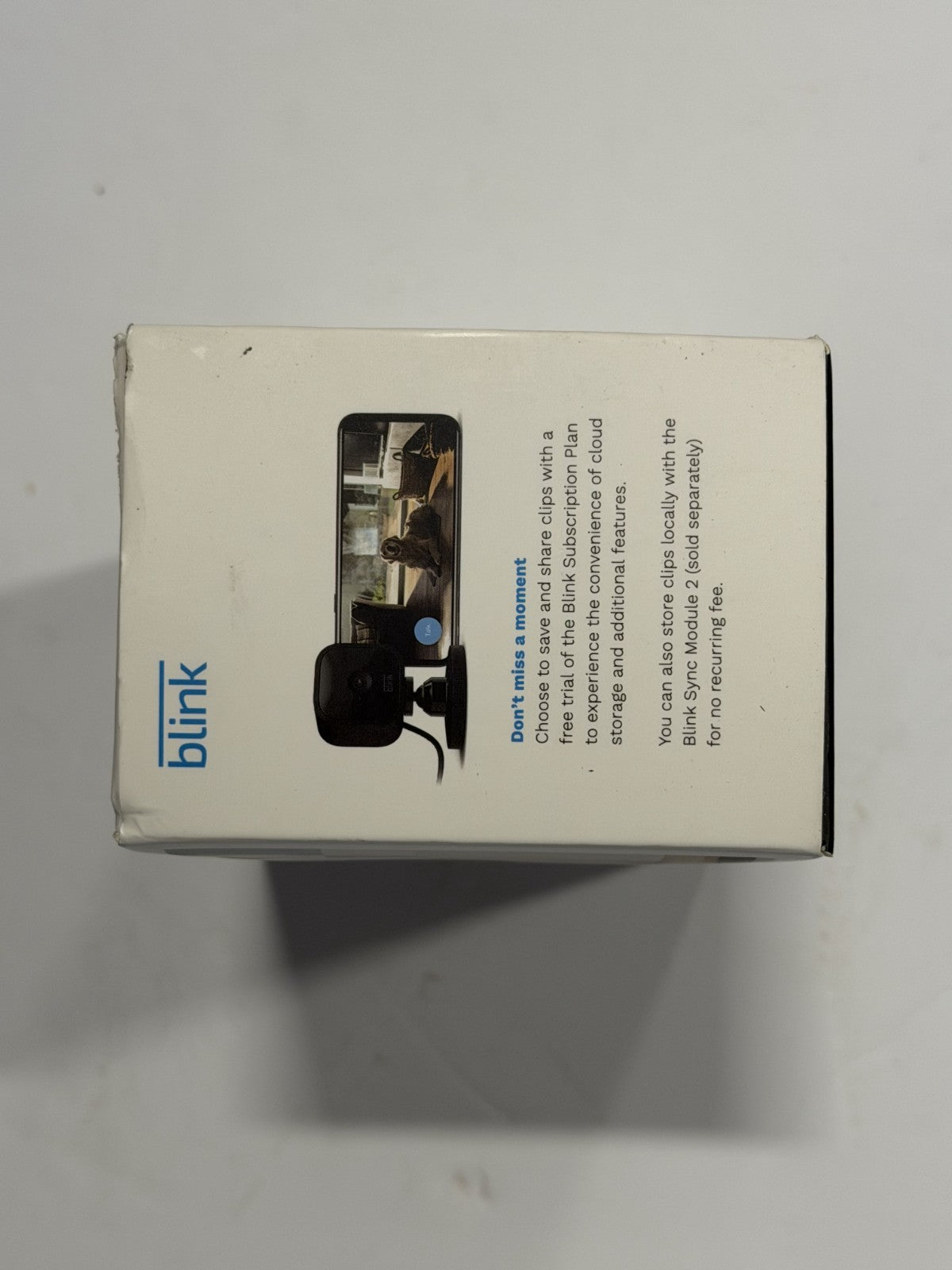 Blink Mini 2 Pack 1080p WiFi Security Camera Motion Detect Night Vision - Black