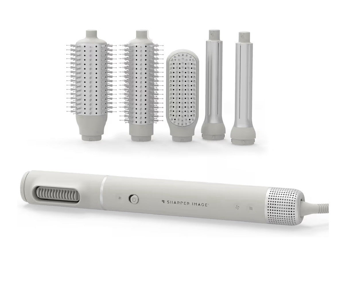 Sharper Image Revel 6-in-1 Hair Multi-Styler Airflow Styler 6pc See Notes