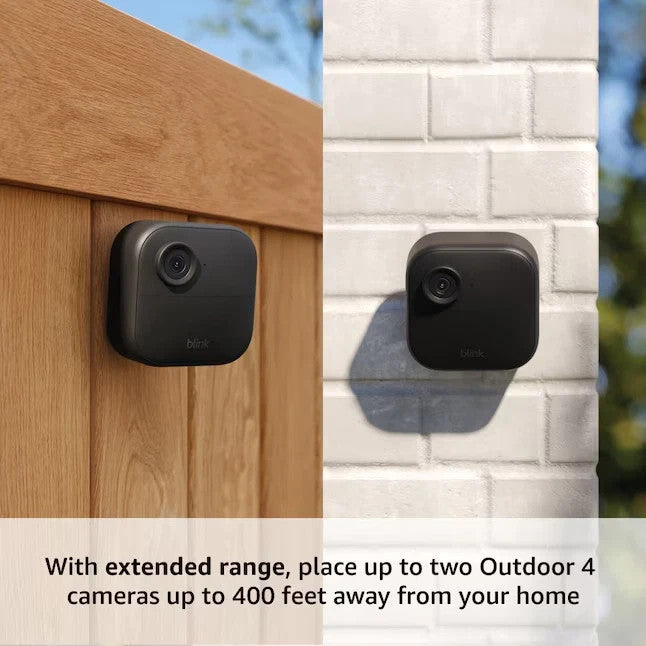 Blink Outdoor 4 XR 4-Camera Smart Security System Battery Powered *NEW SEALED*