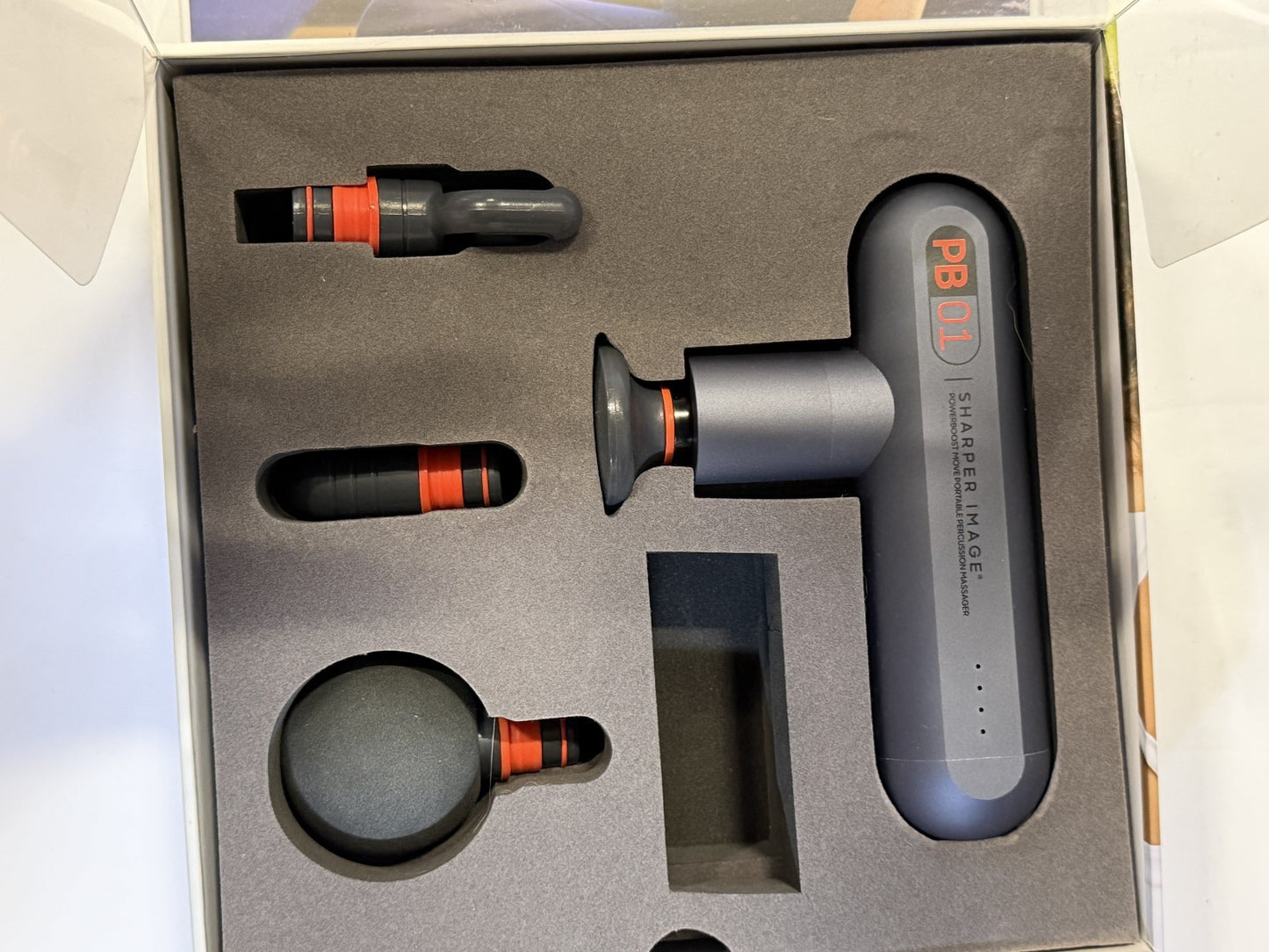 Sharper Image Powerboost Move Portable Percussion Body Massager