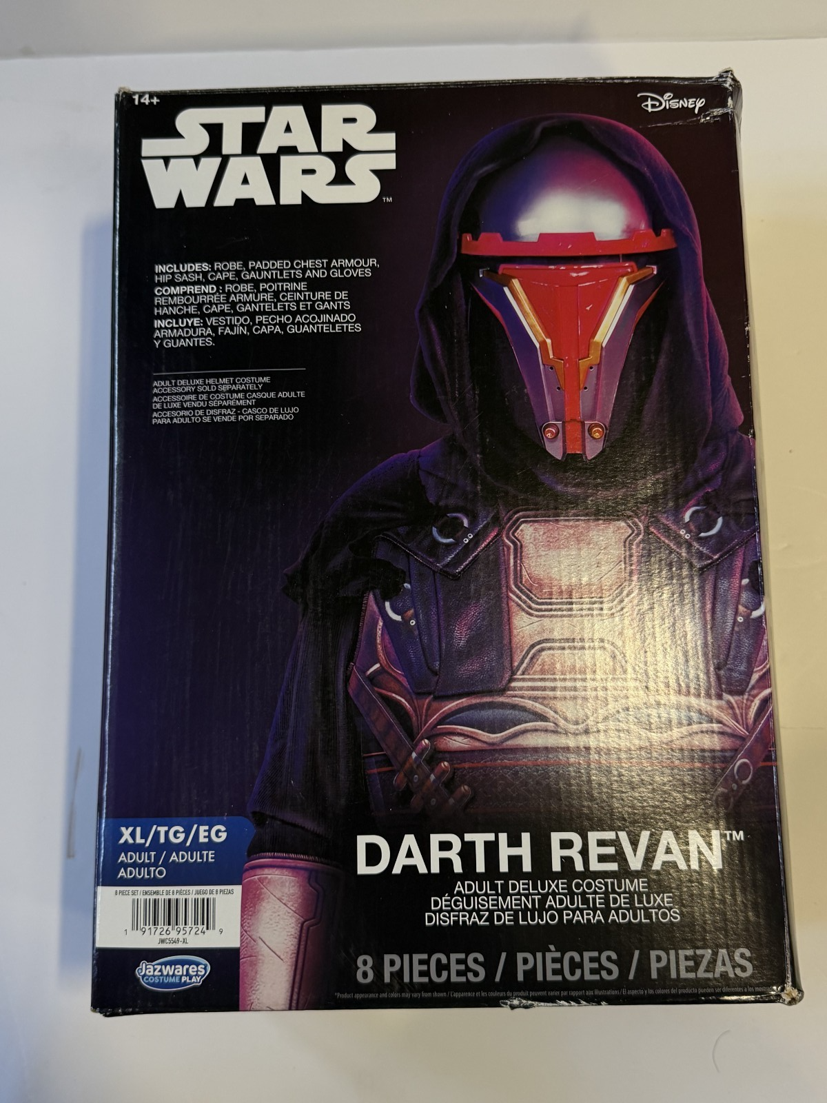 Star Wars Darth Revan Deluxe Adult Costume XL