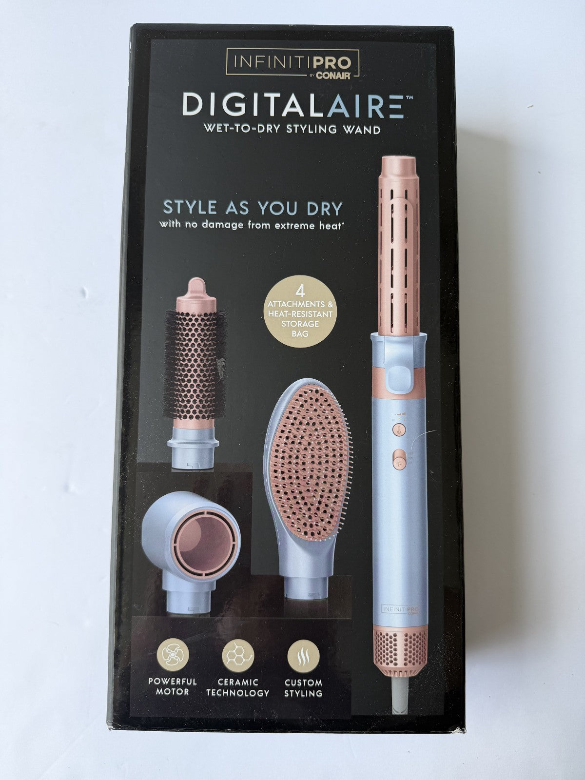 InfinitiPRO by Conair DigitalAIRE Multi-Attachment Styling System