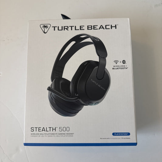 NEW SEALED Turtle Beach Stealth 500 Wireless Gaming Headset For Playstation + PC