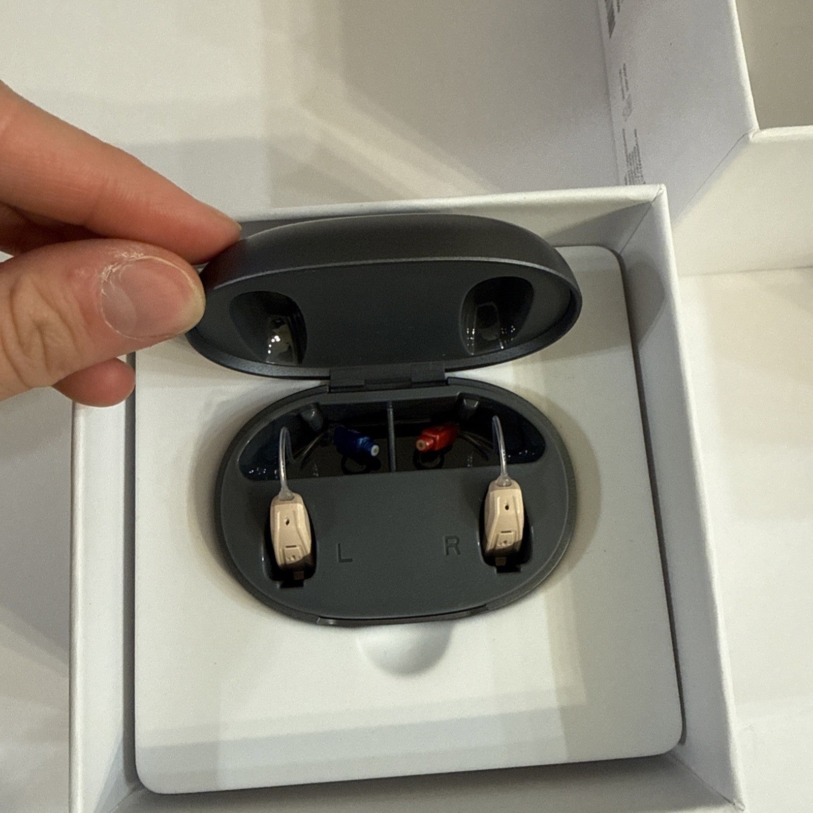 BIBIED Hearing Aid JH-DW4E Rechargeable Hearing Aids for Seniors & Adult OTC