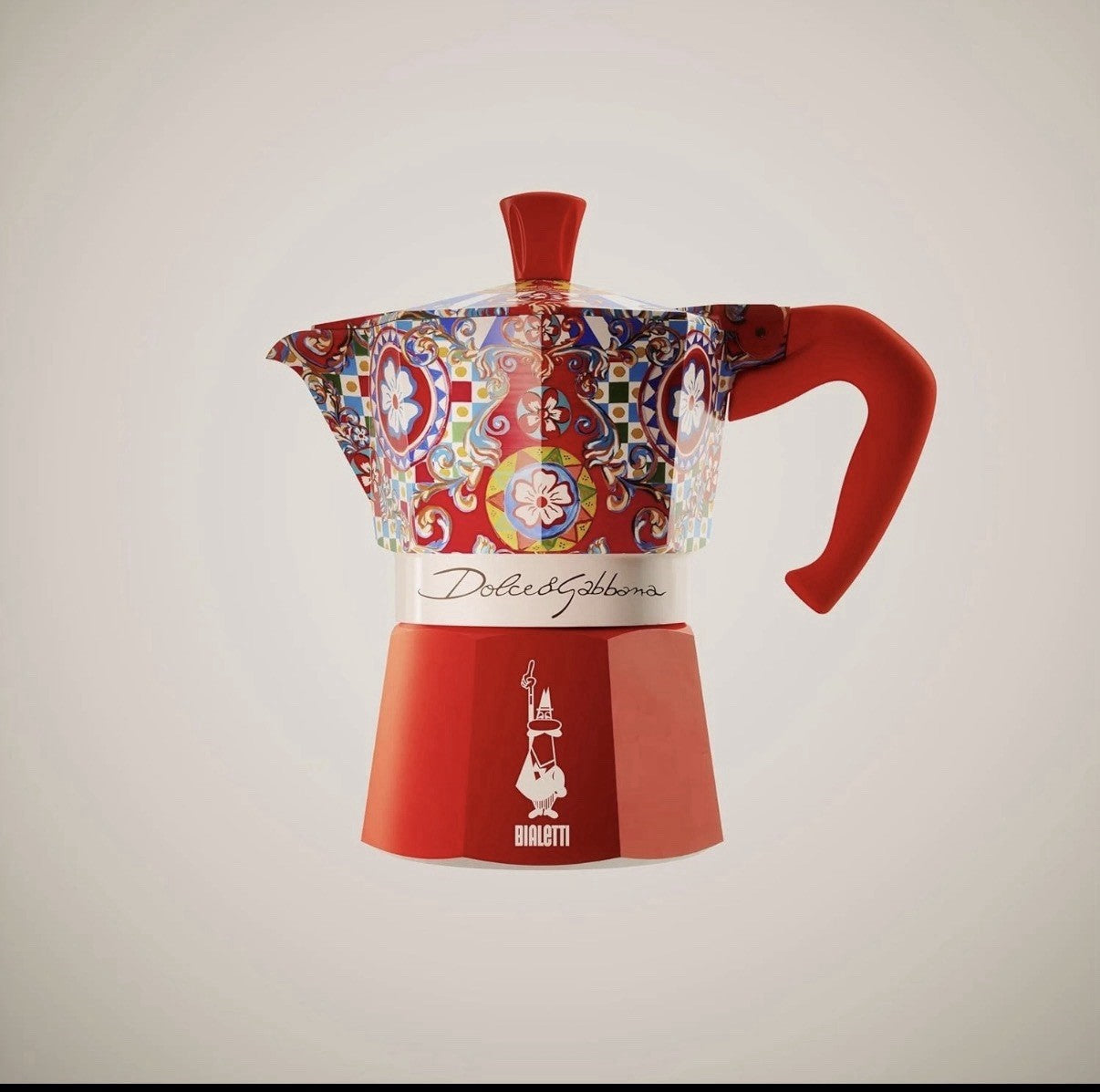 Bialetti Dolce & Gabbana Mocha Express 3 Cup Open Fire (Coffee Maker Espresso