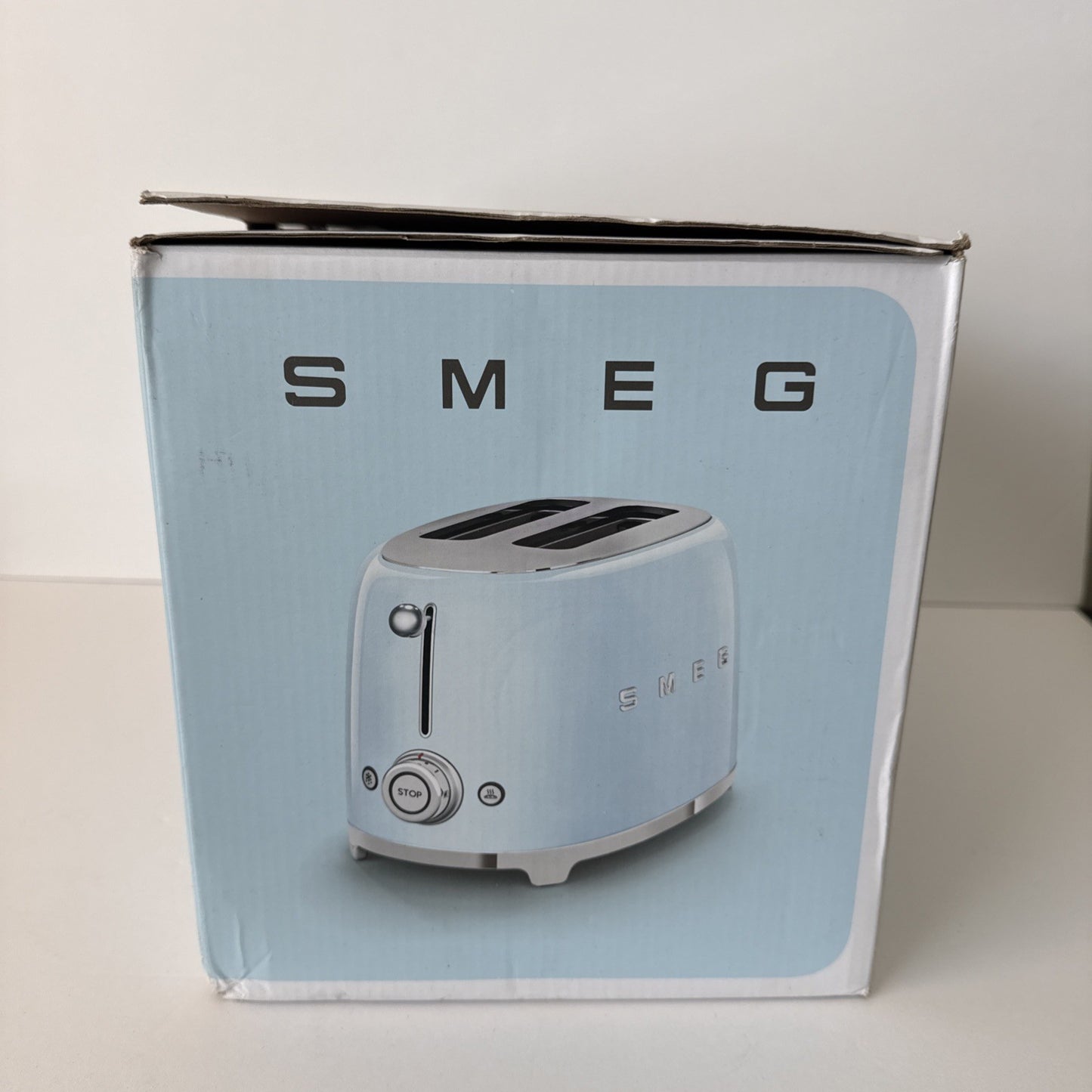 SMEG 2-slice Retro Style Toaster, Various Colors, NEW Open box